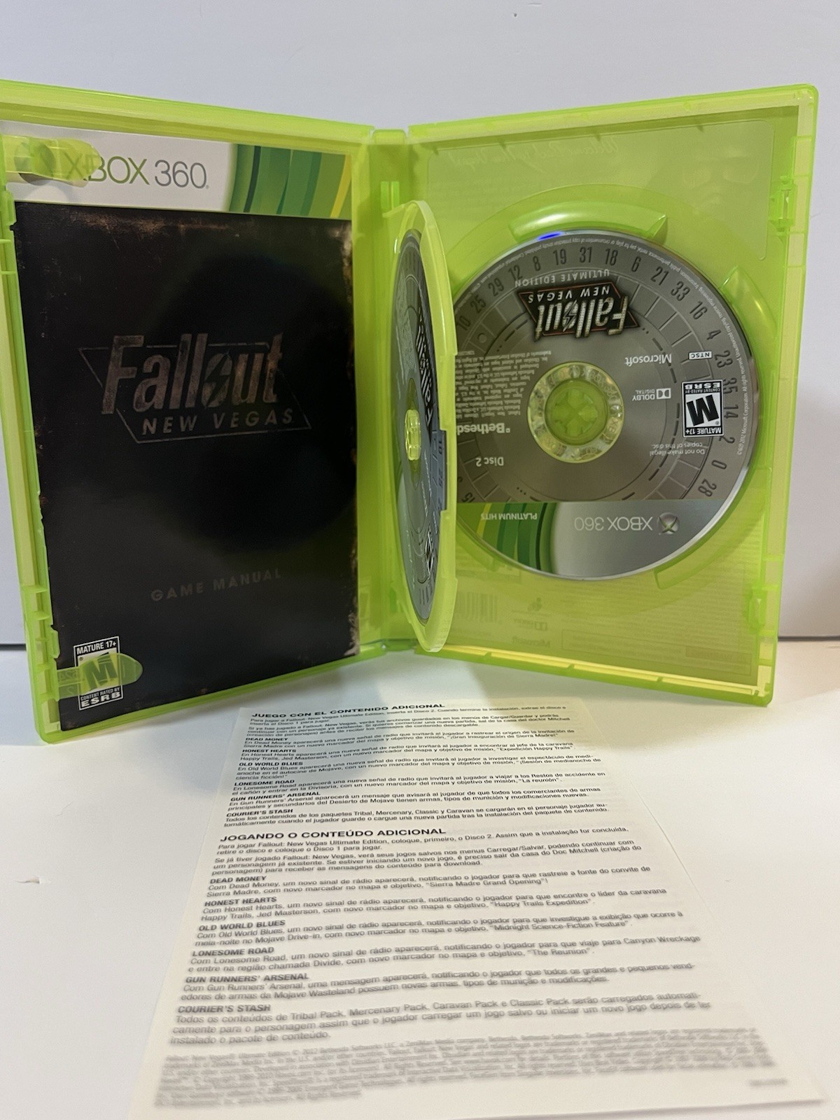 Fallout: New Vegas Ultimate Edition (Xbox 360) CIB Tested Resurfaced