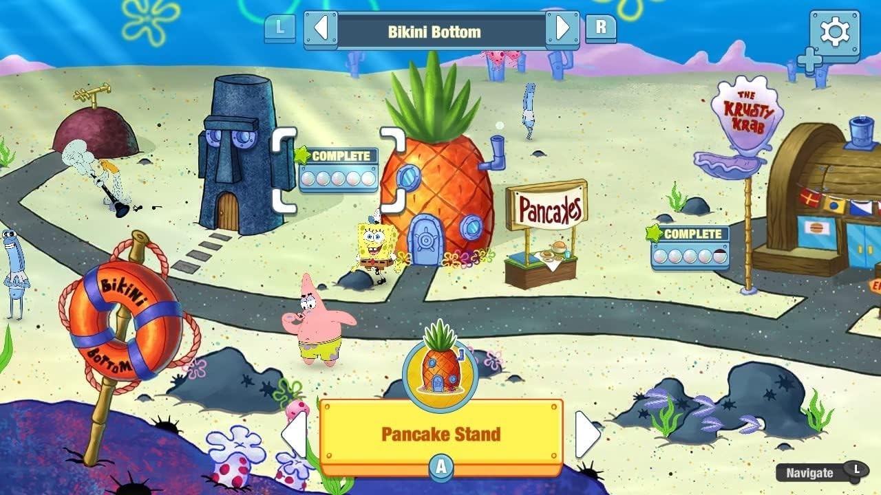 Spongebob Squarepants Krusty Cook-Off Nintendo Switch Cartridge Version