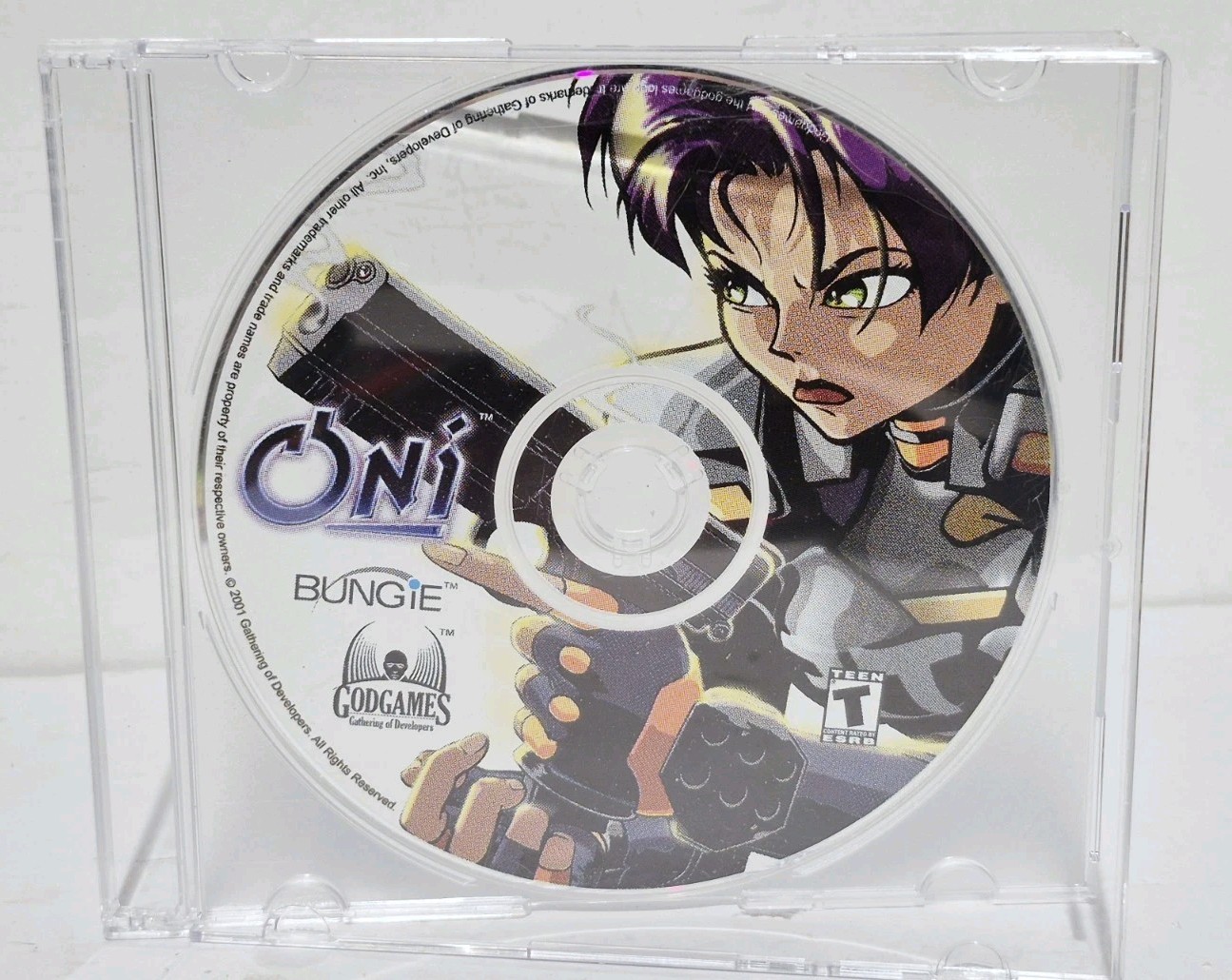 Oni VIDEO GAME APPLE MAC BUNGIE 2001 ANIME MANGA GODGAMES ~ DISC ONLY