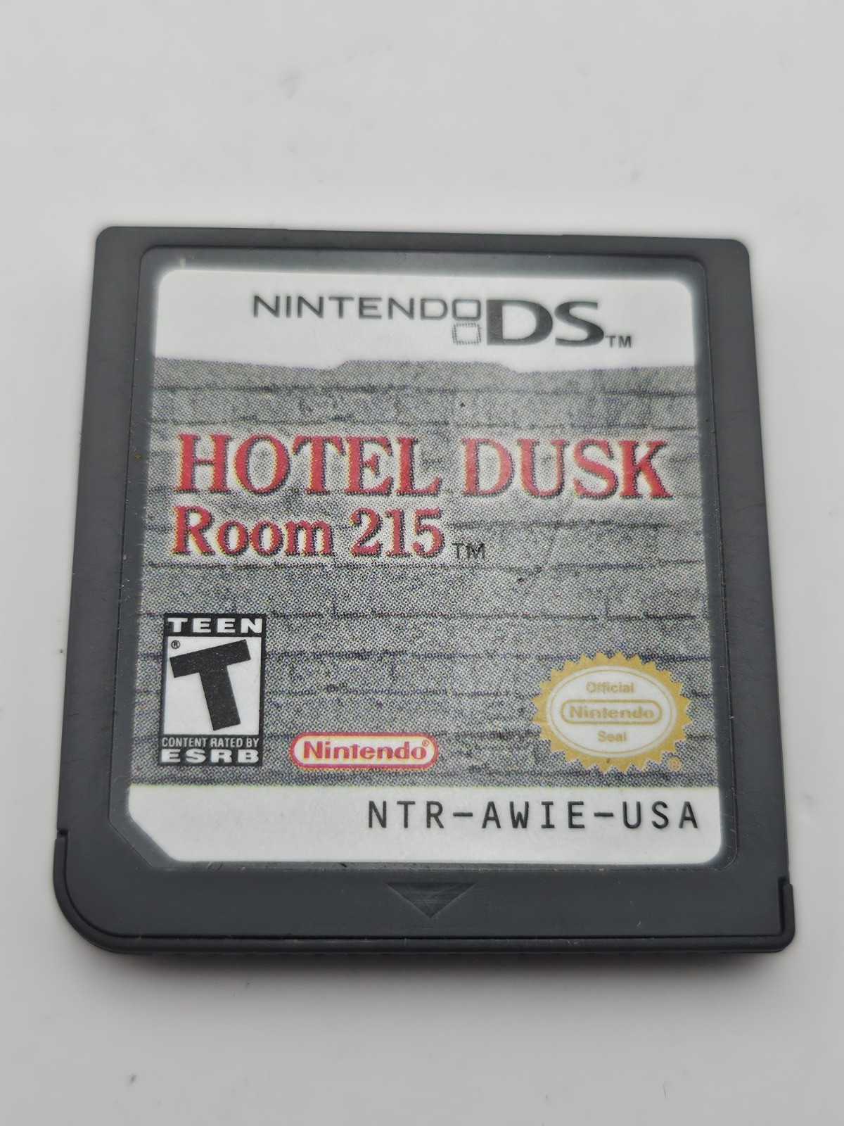 Hotel Dusk: Room 215 (Nintendo DS, 2007) Authentic Tested Working Cart Only