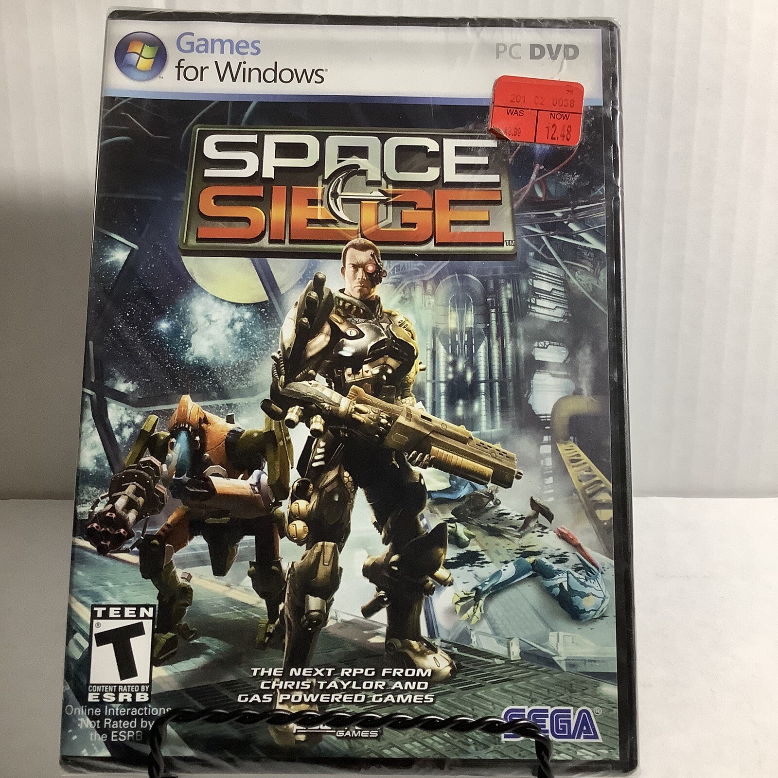 Space Siege (PC, Windows, 2008) Factory Sealed – New