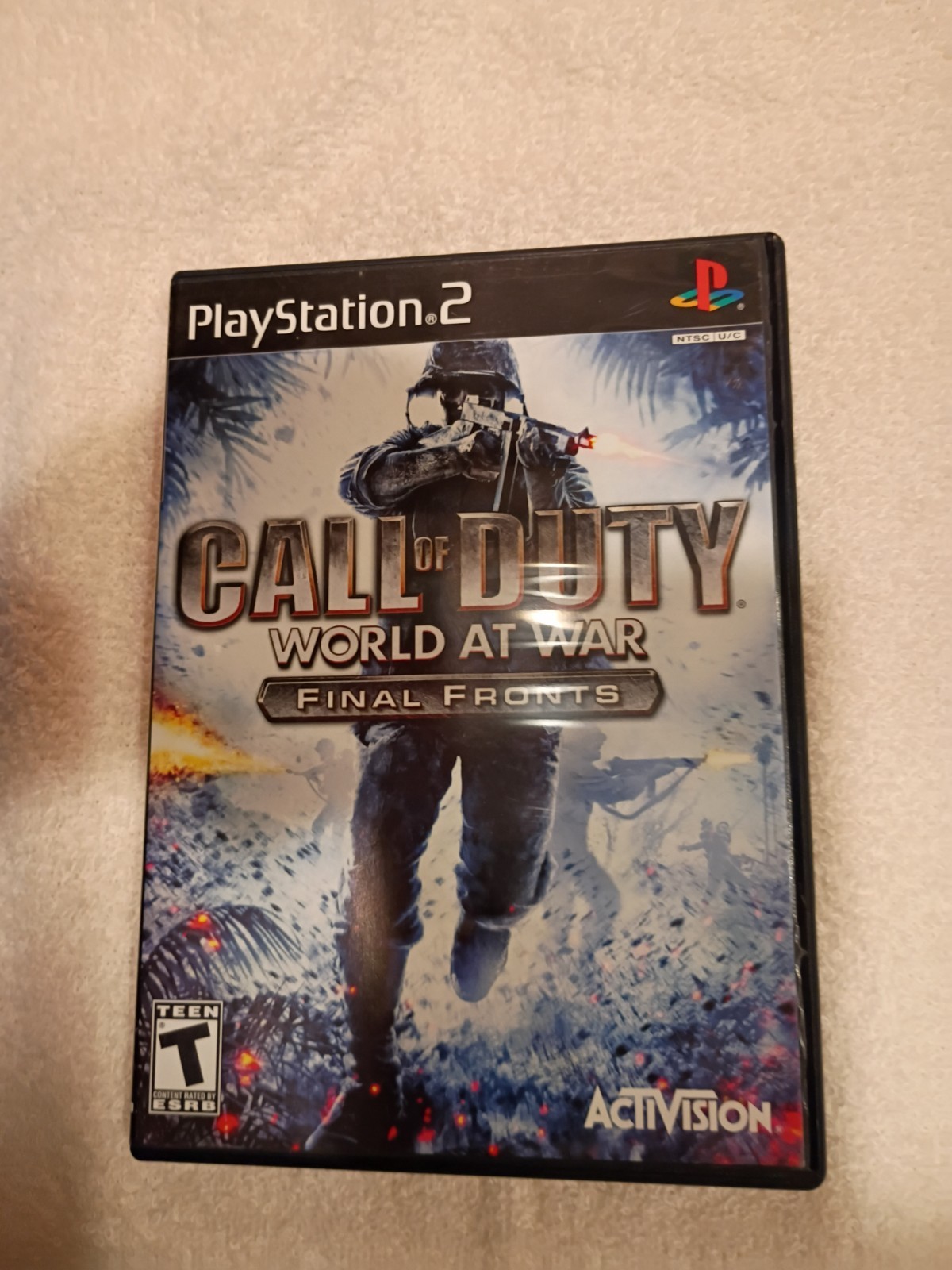 Call of Duty World at War Final Fronts PS2/Mint condition/Fast Shipping