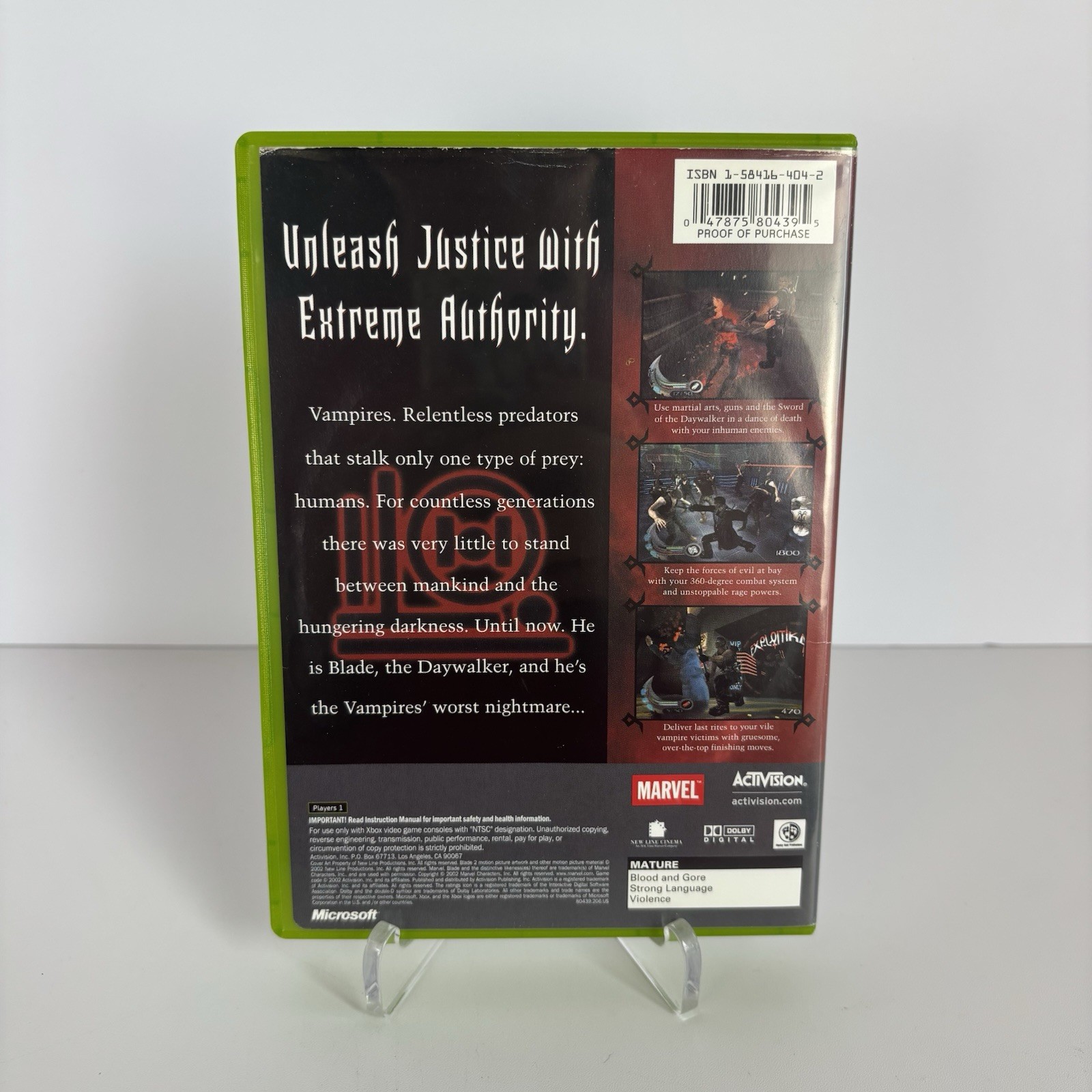 Blade II (Microsoft Xbox, 2002)