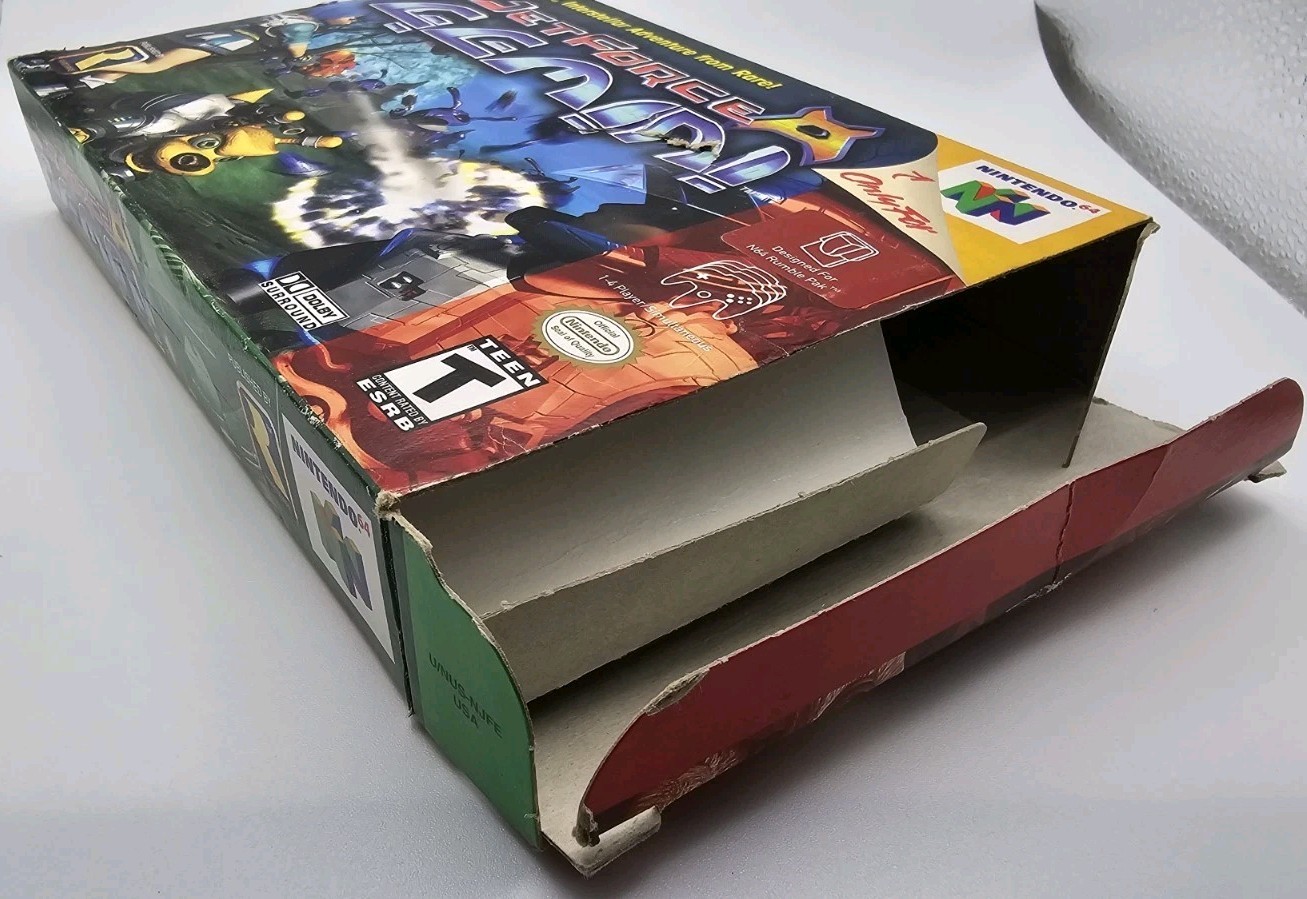 Jet Force Gemini Box Only N64 Nintendo 64 Rare Rareware Authentic Blockbuster