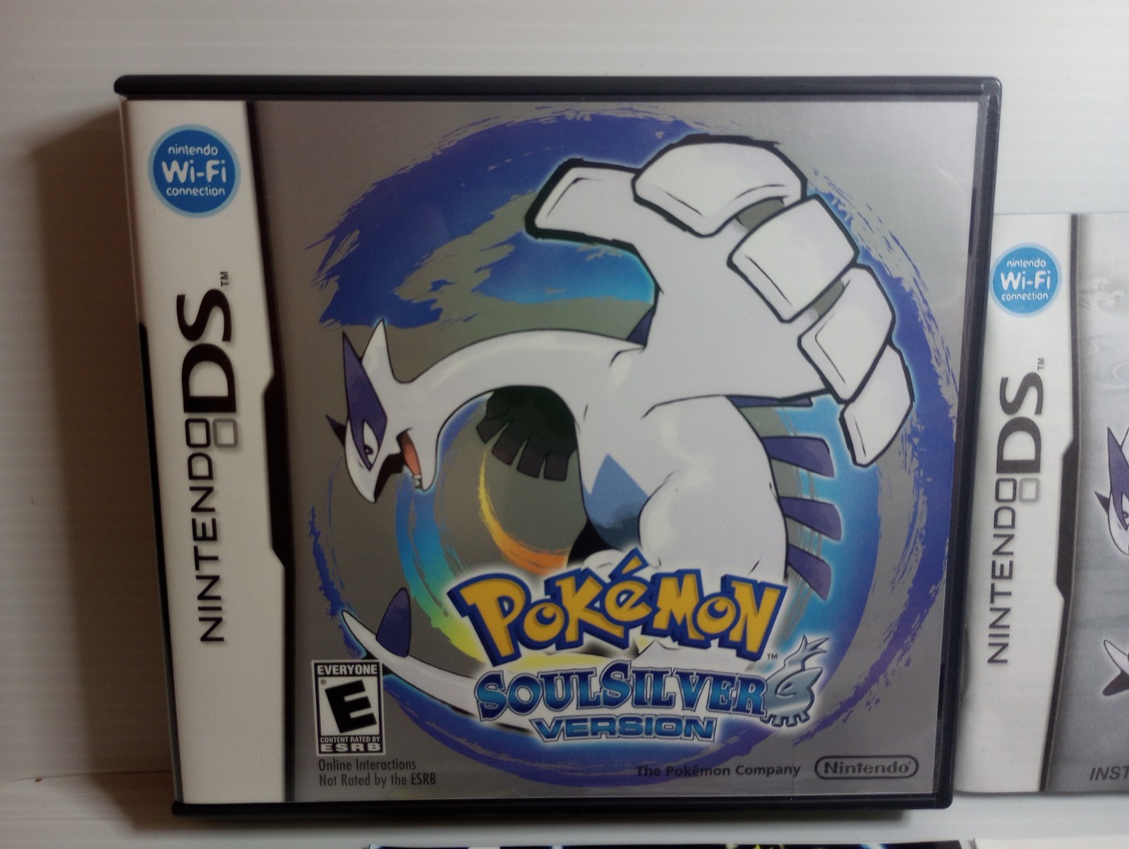 Pokemon: SoulSilver Version (Nintendo DS, 2010) Complete Game / Manual / Inserts