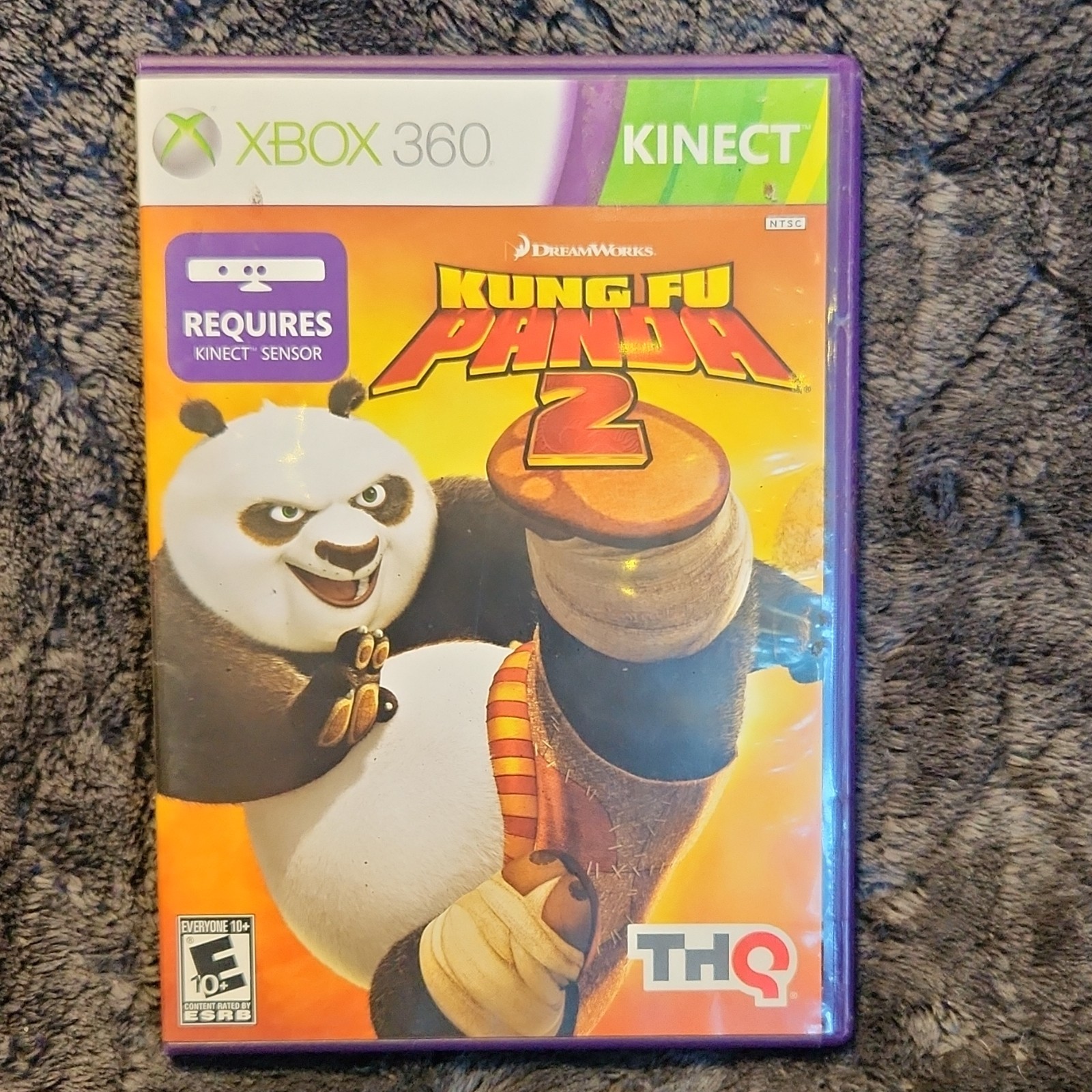 THQ Kung Fu Panda 2 Xbox 360 Kinect Action Adventure Martial Arts 2011