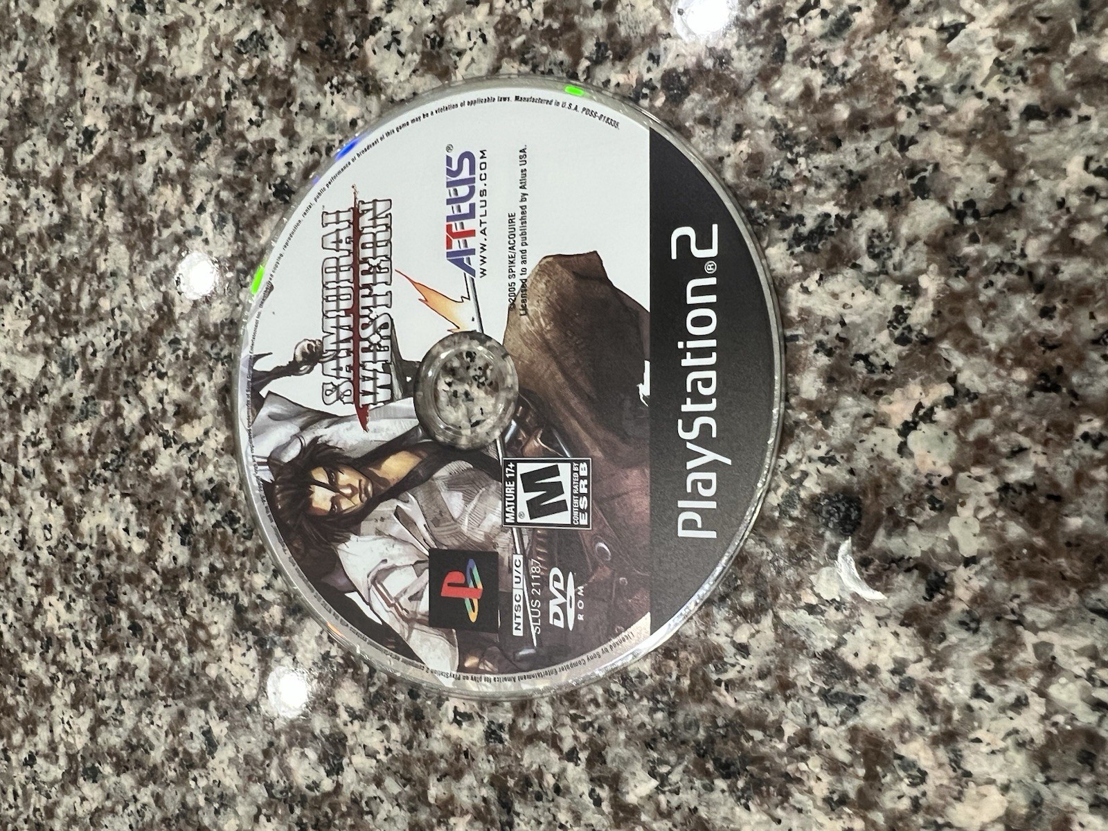 Samurai Western PS2 Sony PlayStation 2 – Disc Only Loose 2005 See Pics
