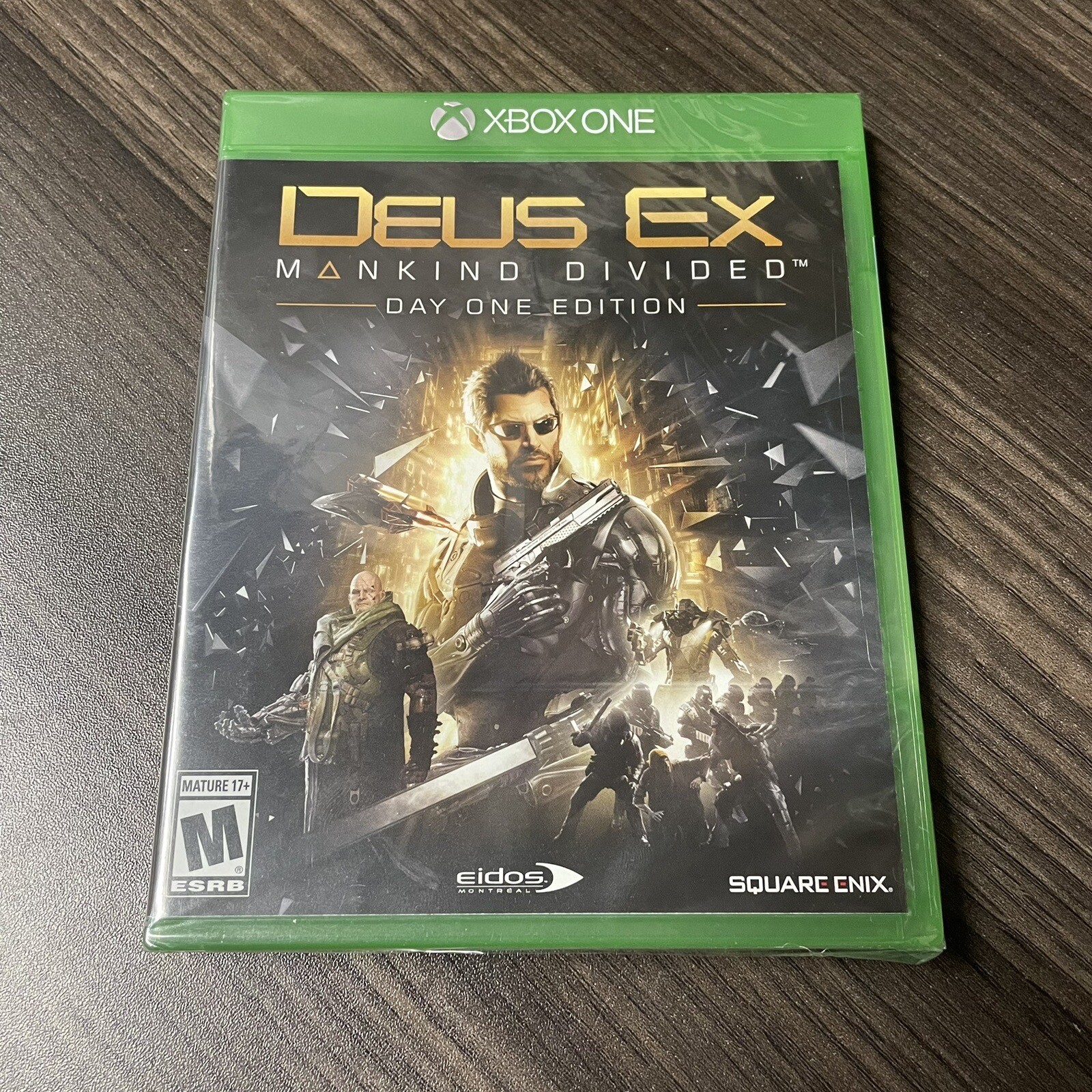 Deus Ex: Mankind Divided – Day One Edition XBOX One Brand New + Factory Sealed