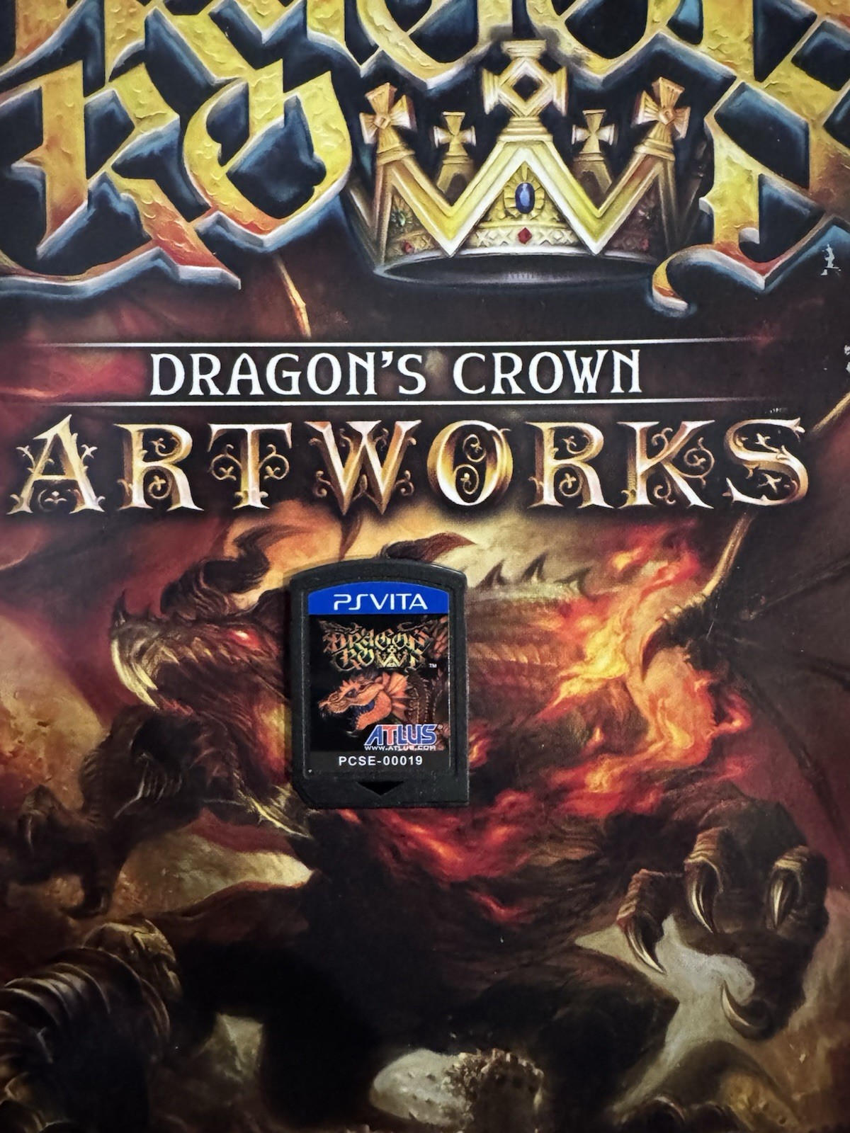 Dragon’s Crown English PS Vita Cartridge Only & Limited Edition Artwork Book