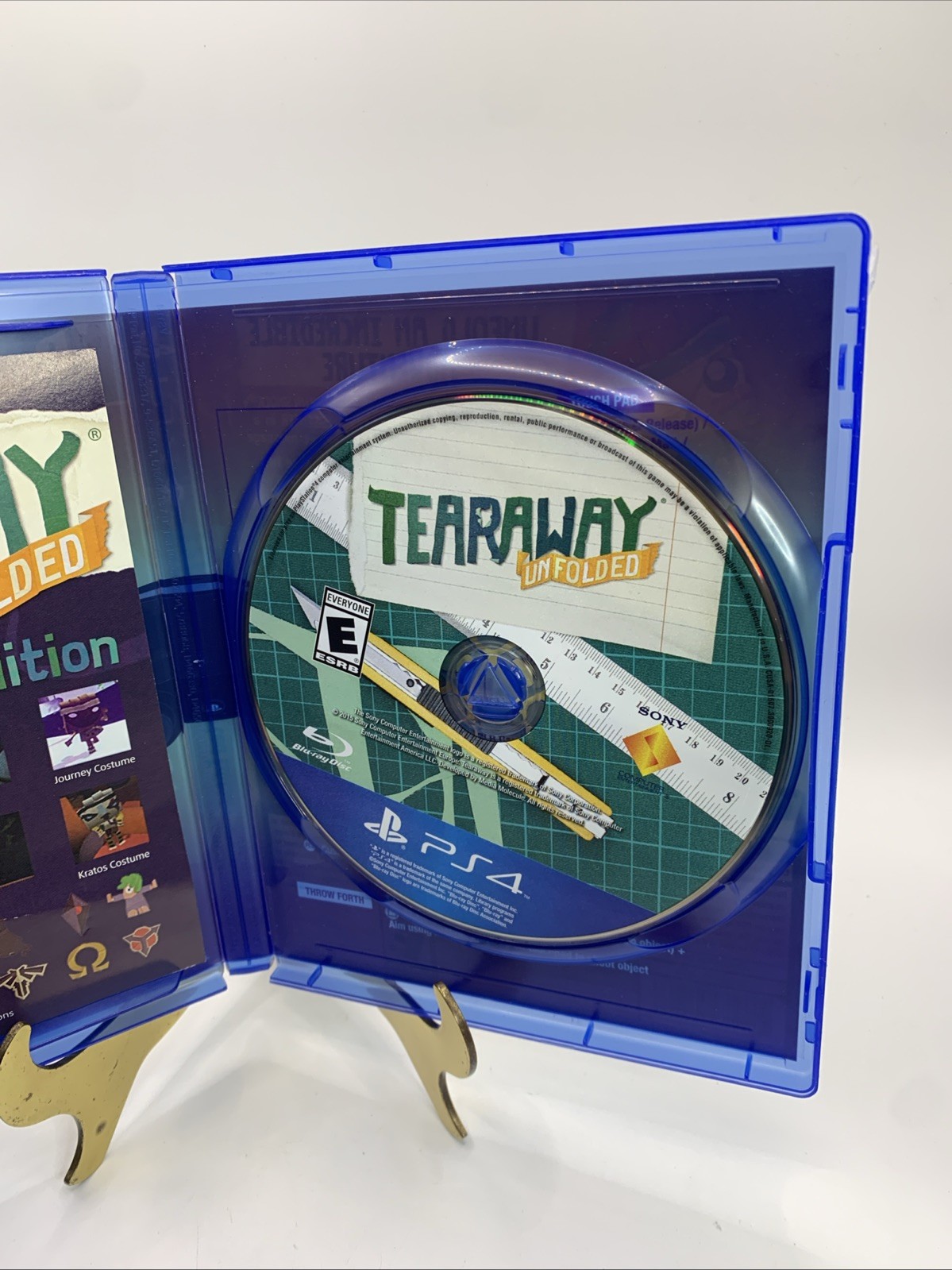 Tearaway Unfolded: Crafted Edition (Sony PlayStation 4, 2015) Disc Mint See Pics