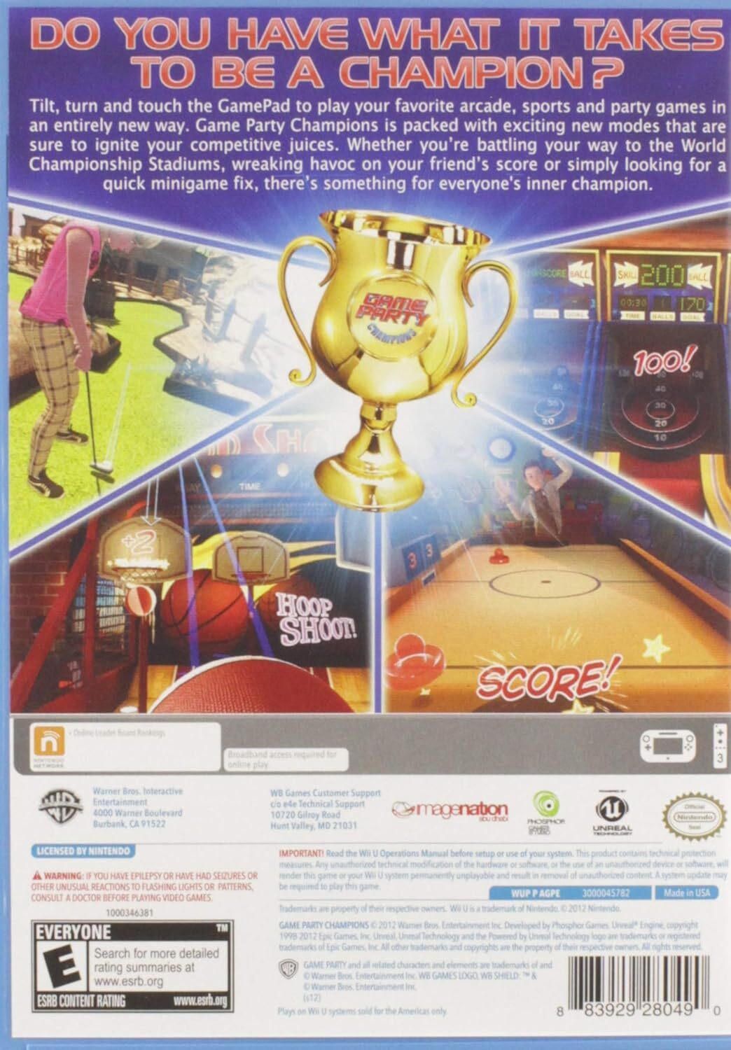 *NEW* Game Party Champions – Nintendo Wii U
