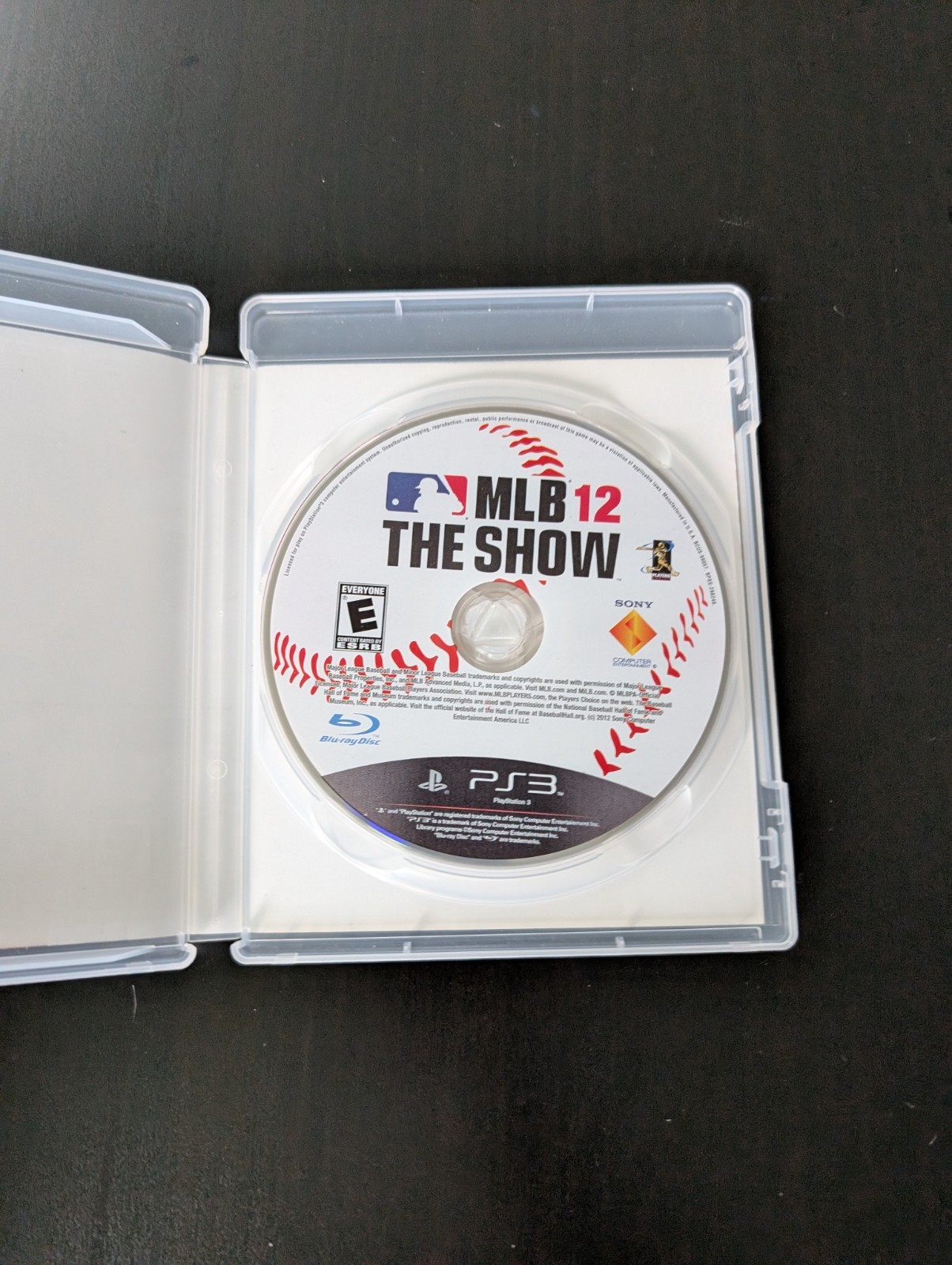 MLB 12 The Show Sony PlayStation 3 / PS3 Pre-Owned