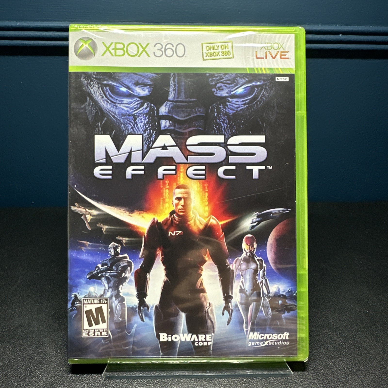 Mass Effect (Microsoft Xbox 360) Brand New Sealed Clean Rare 1st Print