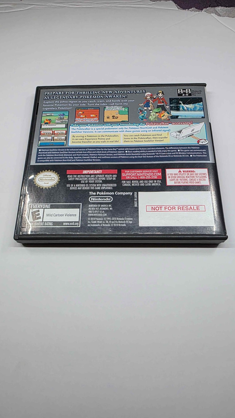 Pokemon: SoulSilver Version (Nintendo DS, 2010)