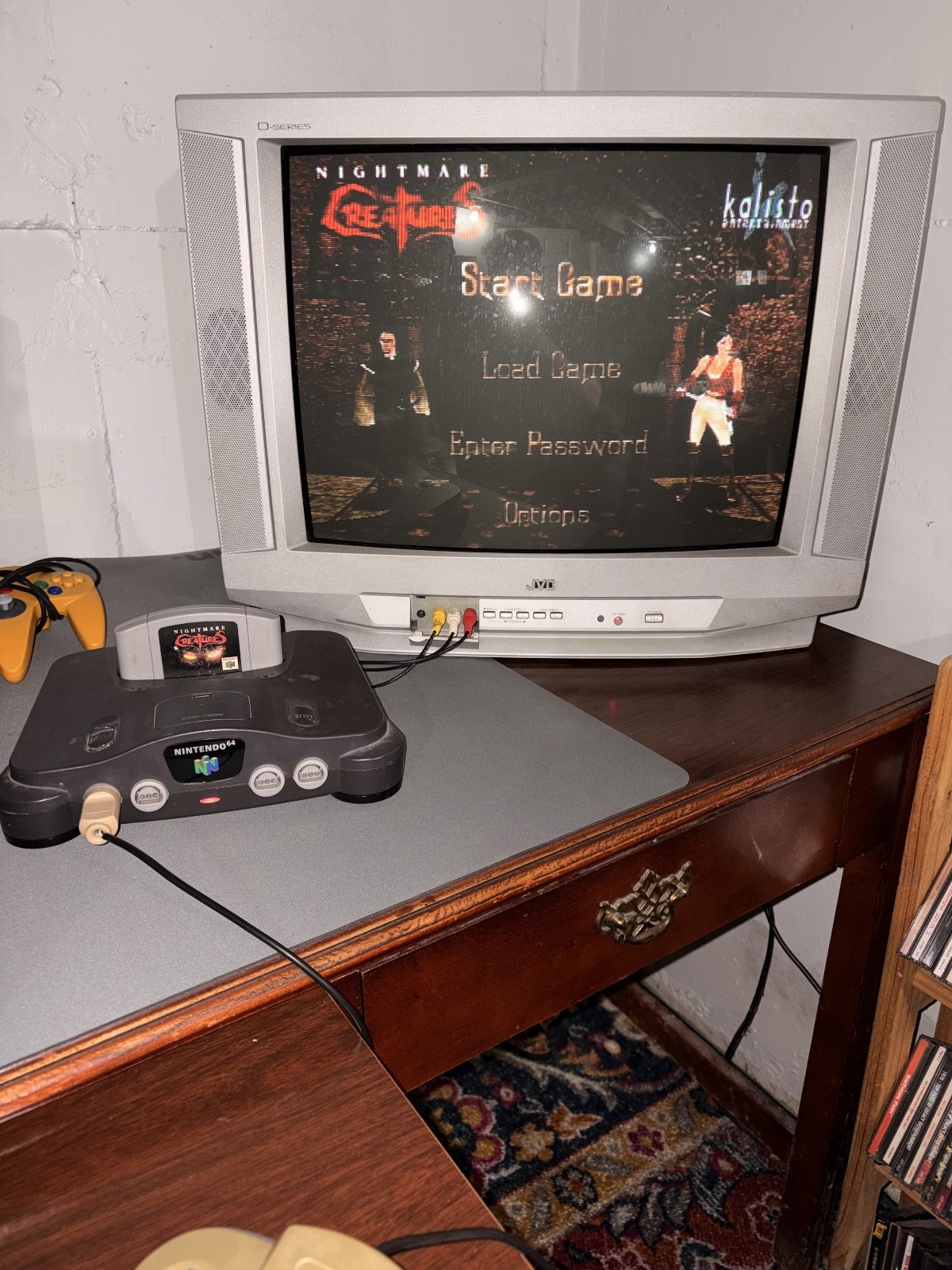 Nightmare Creatures (1998) – Nintendo 64 Game Cartridge – Tested and Works