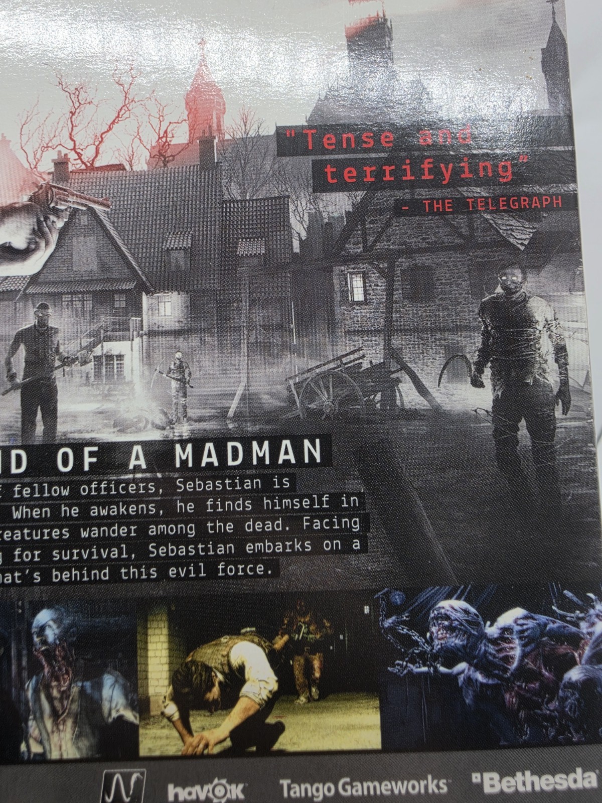 The Evil Within Microsoft Xbox One, 2014 Complete With Holographic Sleeve Mint