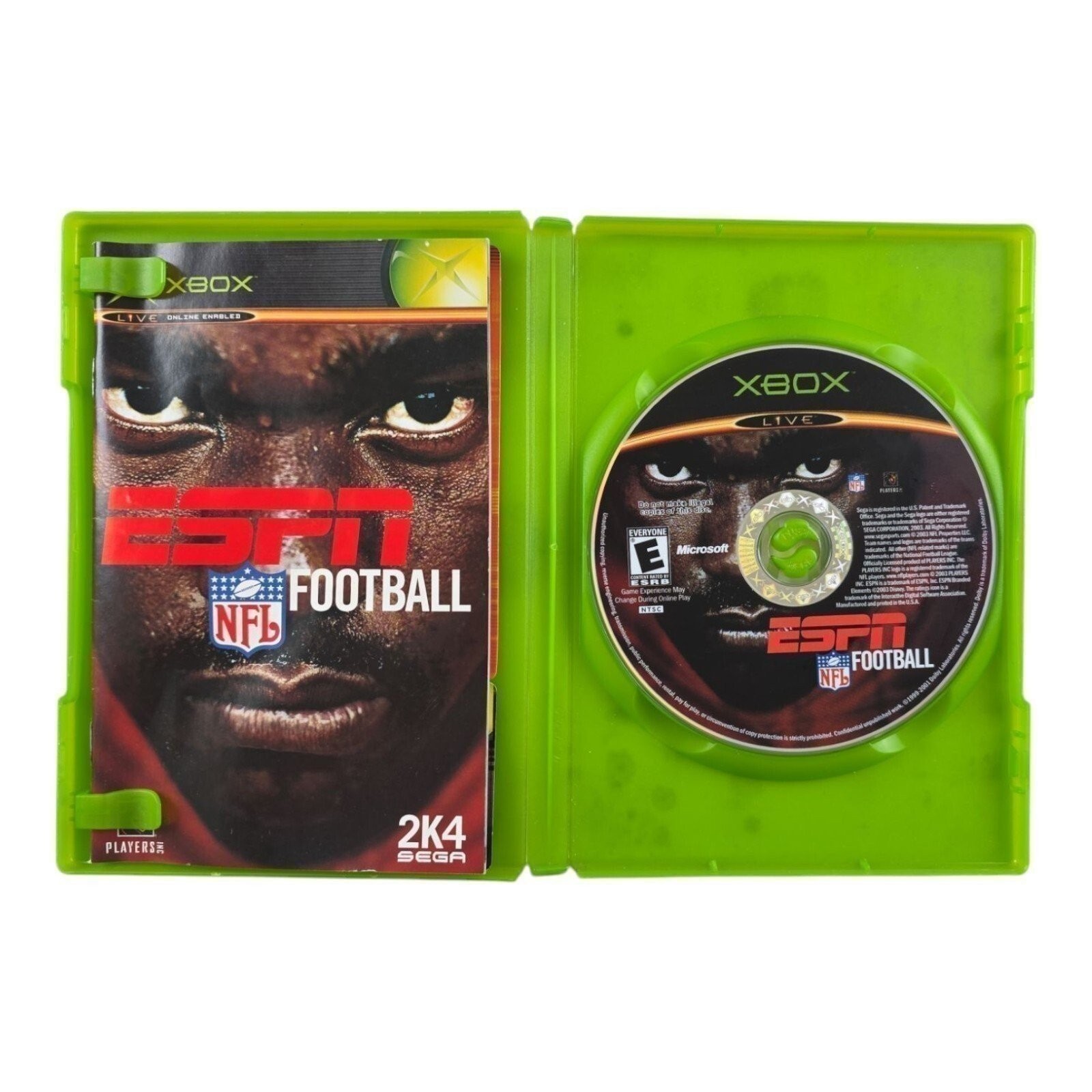 NFL Football, MVP Baseball 2003, NHL 2K5, FIFA World Cup Germany 2006 Game Lot 4