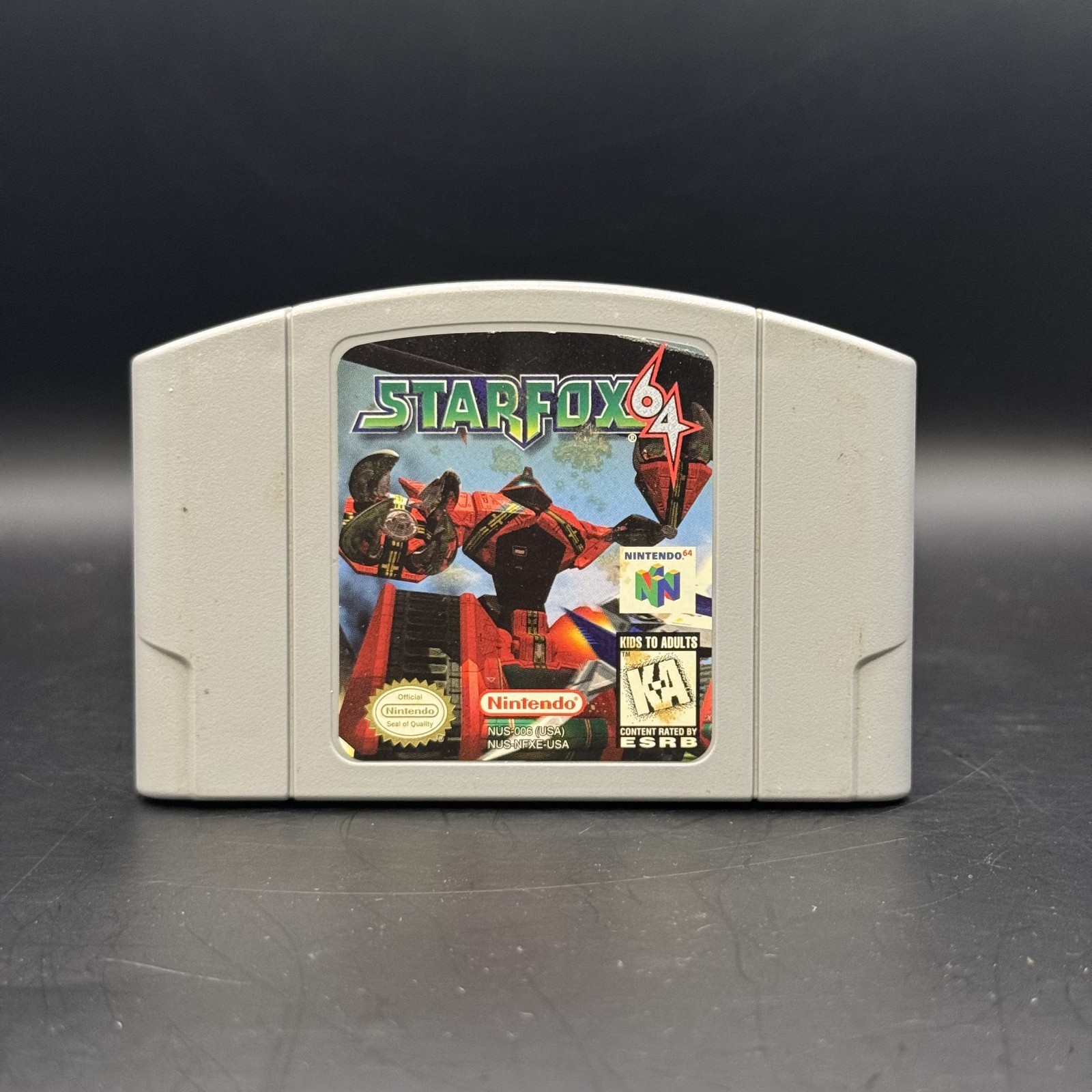 Starfox 64 (Nintendo N64 , 1997) LOOSE CARTIRDGE ONLY! Tested & Working