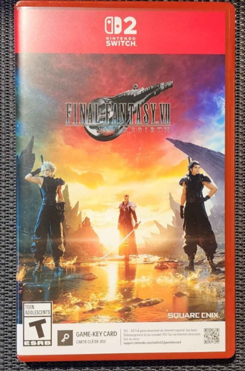 Final Fantasy VII Rebirth FF7 New Game NO PROMO Nintendo Switch 2