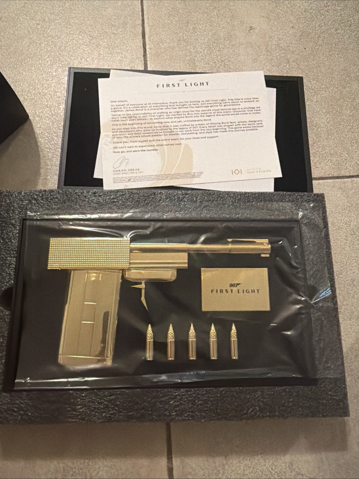 007 First Light Legacy Edition – Sony PlayStation 5 PS5 NO GAME