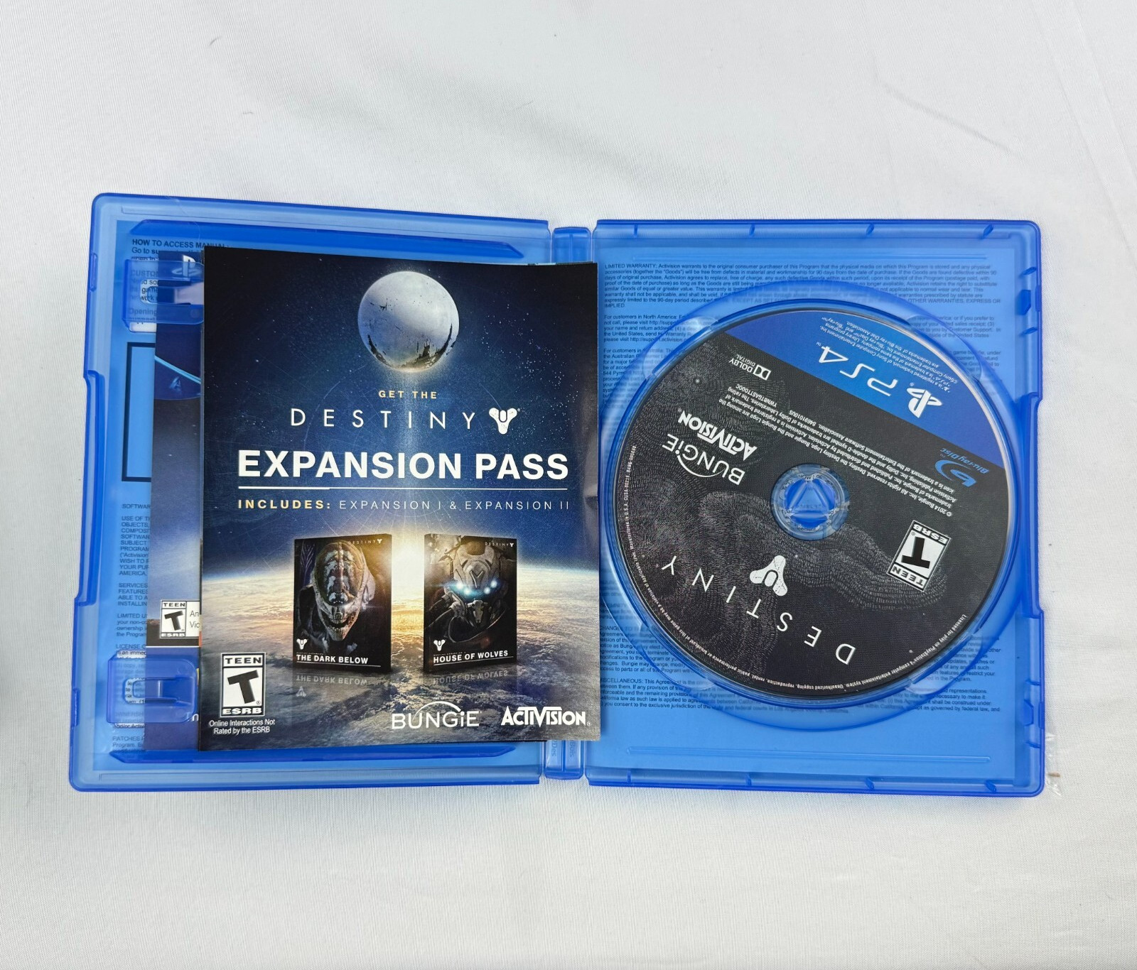 Destiny PS4 Complete Tested Working Bungie Shooter Action Game Disc Only
