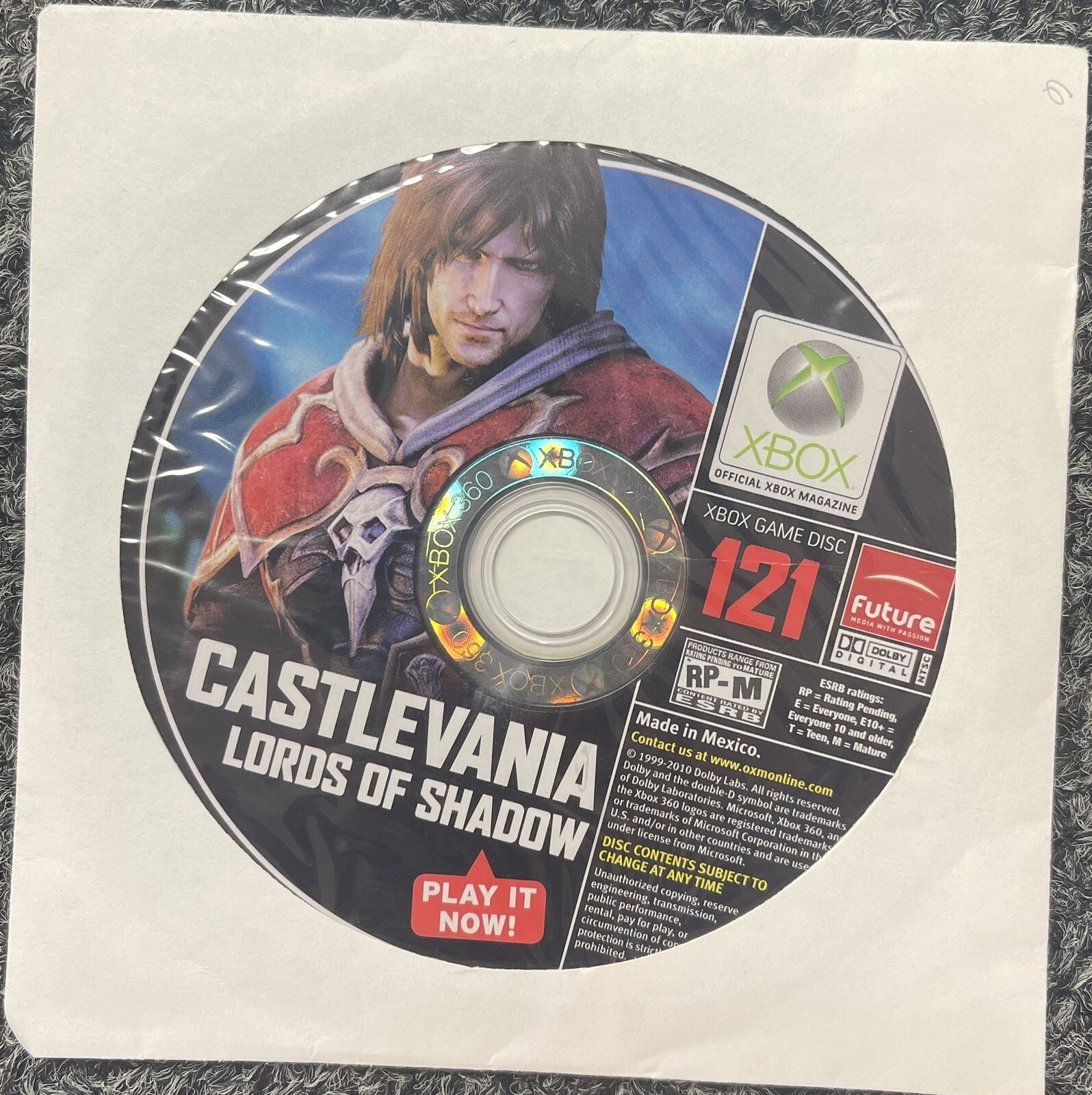 Official Xbox Magazine Demo Disc 121 (Microsoft Xbox 2005) Disc Only NO TRACKING