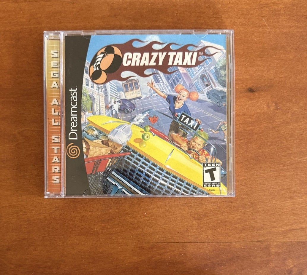 Crazy Taxi (Sega Dreamcast) Good Condition CIB Complete & Tested – Ships Fast