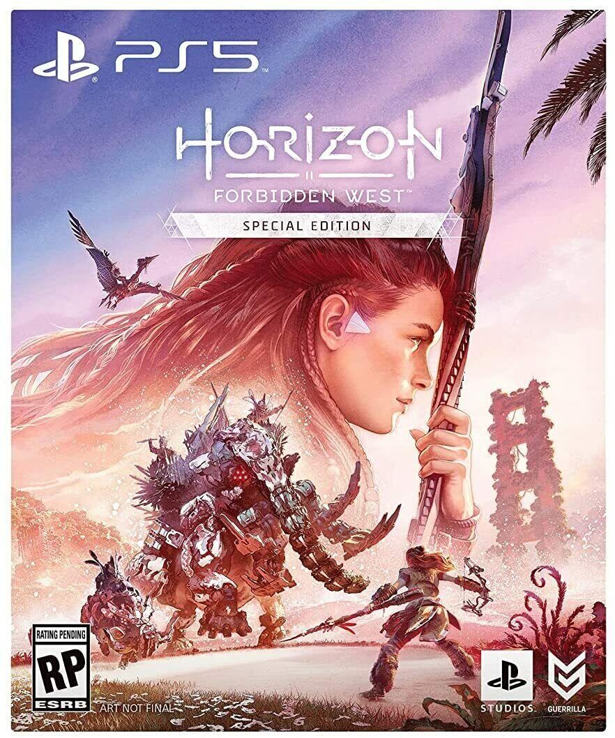 Horizon Forbidden West Special Edition For PlayStation 4 Steelbook Only No Game