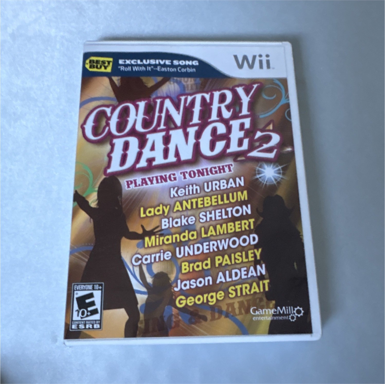 GameMill Entertainment Country Dance 2 Nintendo Wii NTSC-U/C w/ Case & Manual