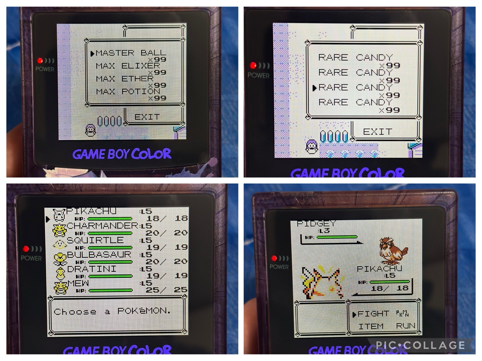 Pokemon Yellow All 151 Complete Pokedex Nintendo Authentic Saves Max Items Money