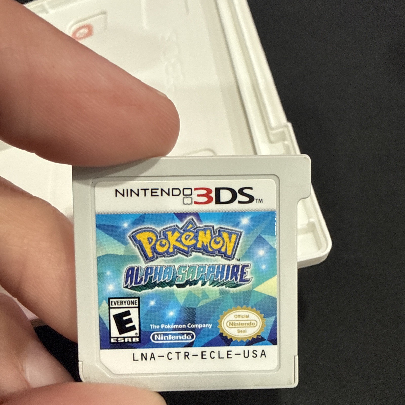 Pokemon: Alpha Sapphire (Nintendo 3DS, 2014) Case, Manual, and Game