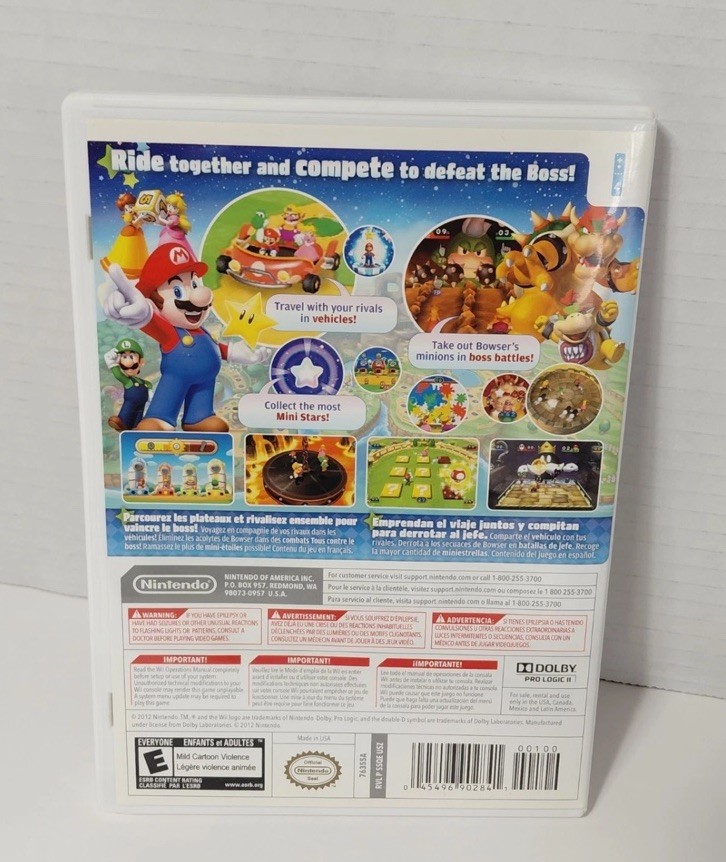 Mario Party 9 Nintendo Wii – CIB Complete w/ Inserts – MINT – Tested
