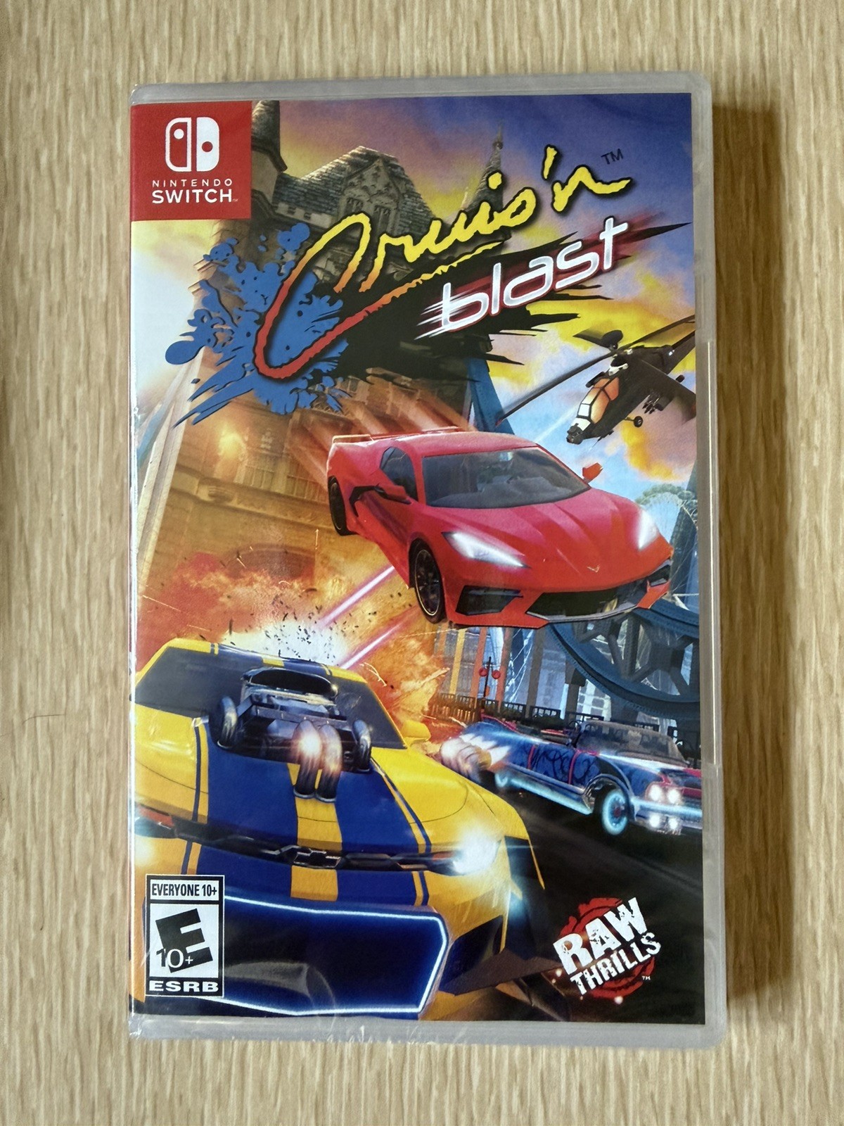 Cruis’n Blast (Nintendo Switch, 2021) BRAND NEW SEALED DELISTED