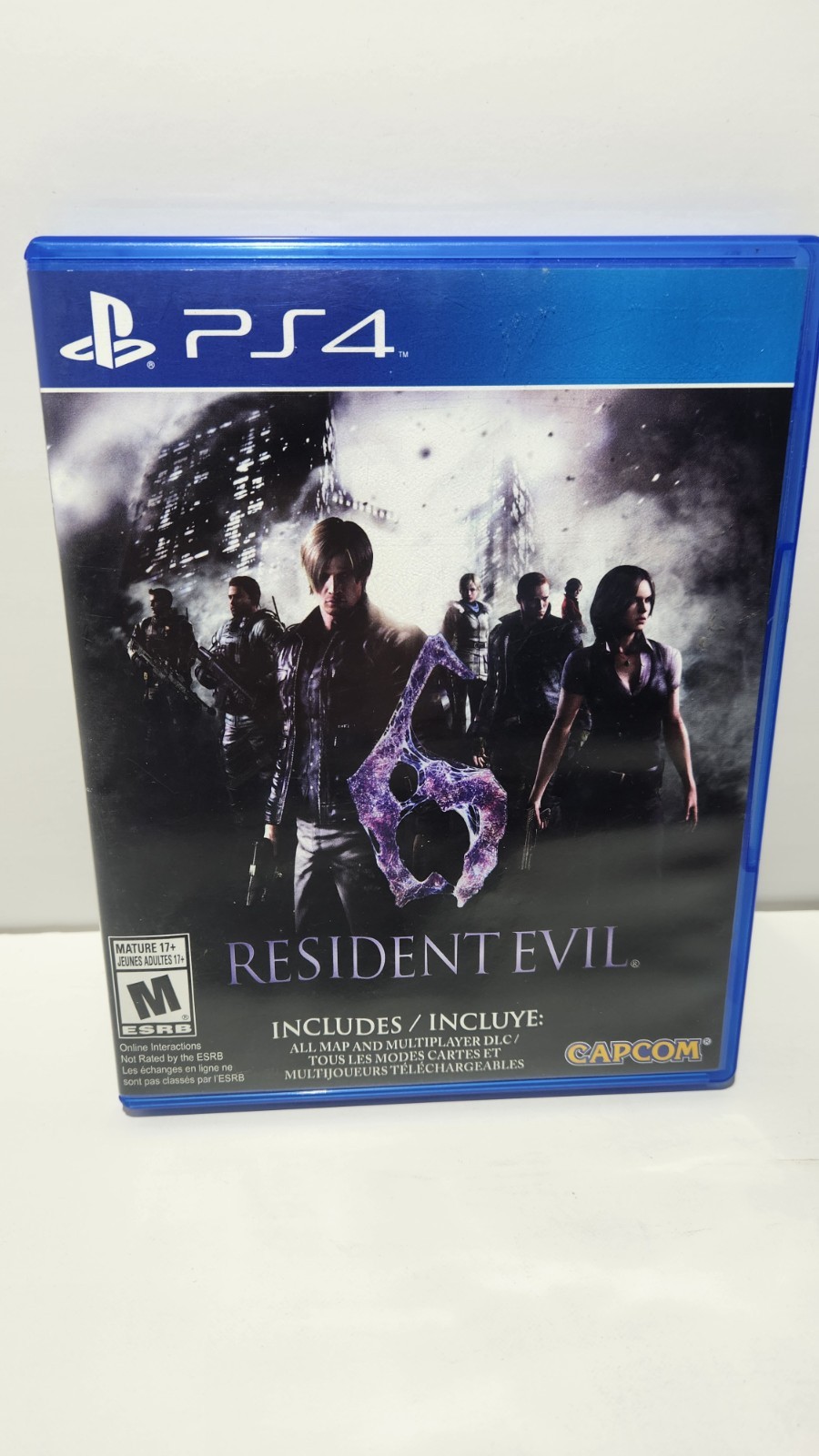 Resident Evil 6 Sony Playstation 4 PS4 blue label – CIB – Tested, Works