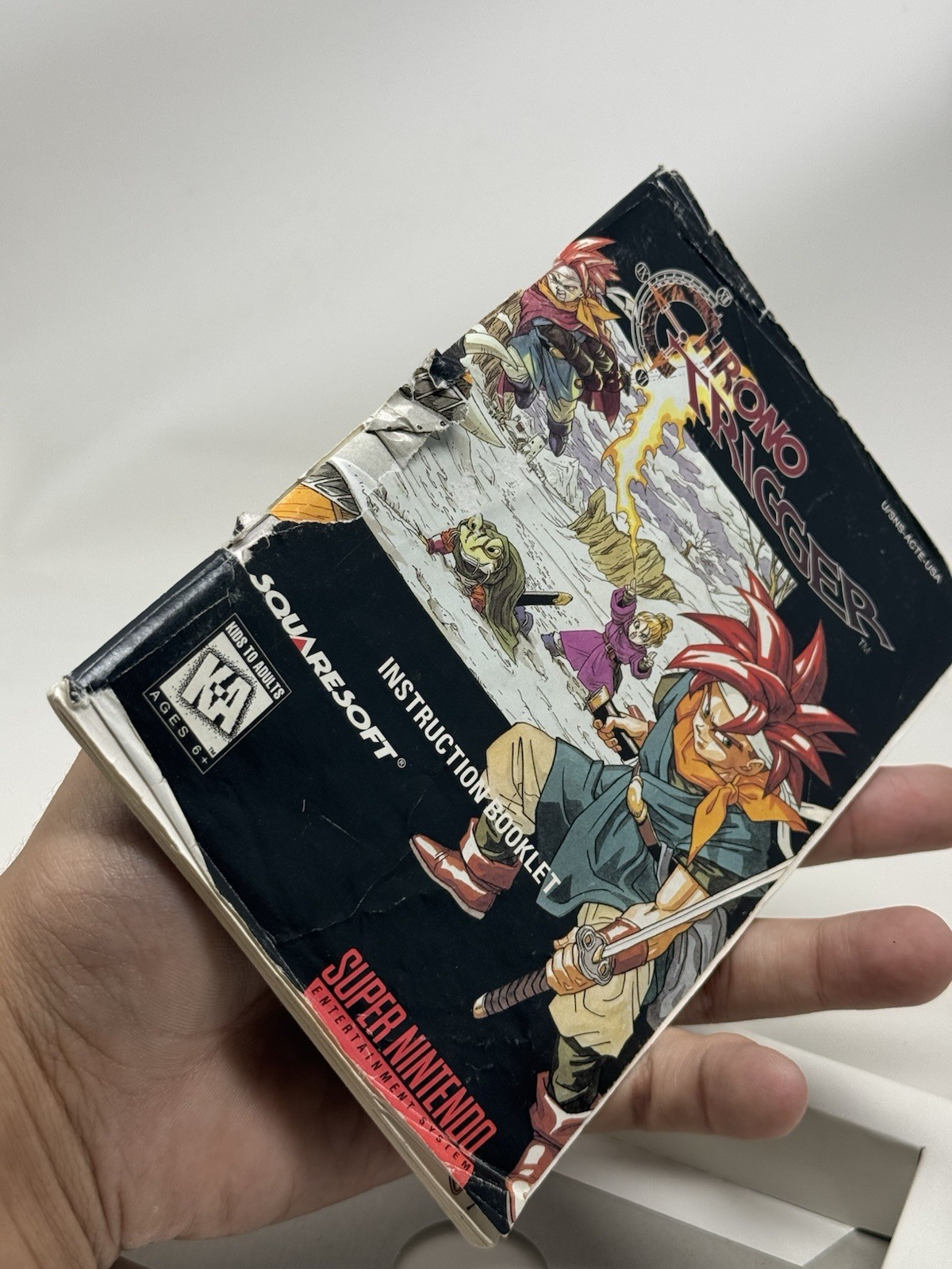 Chrono Trigger Super Nintendo Entertainment System SNES Complete CIB Authentic