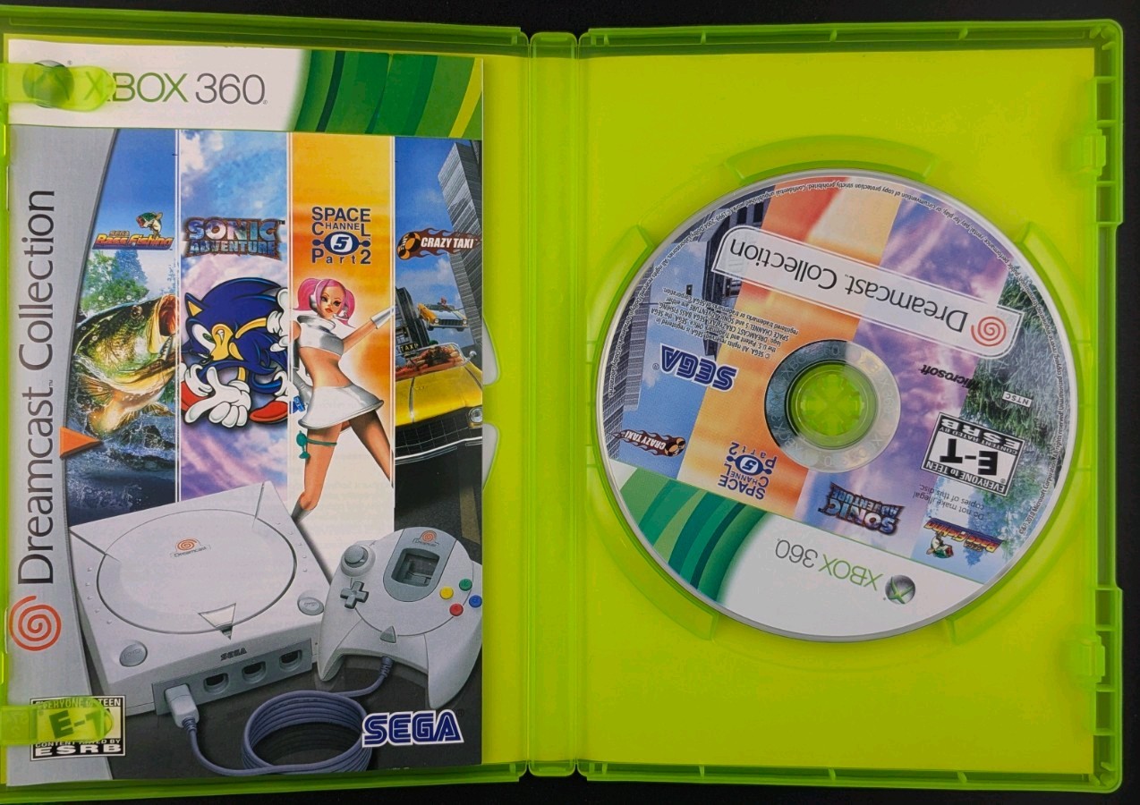 Dreamcast Collection (Microsoft Xbox 360, 2011) CIB