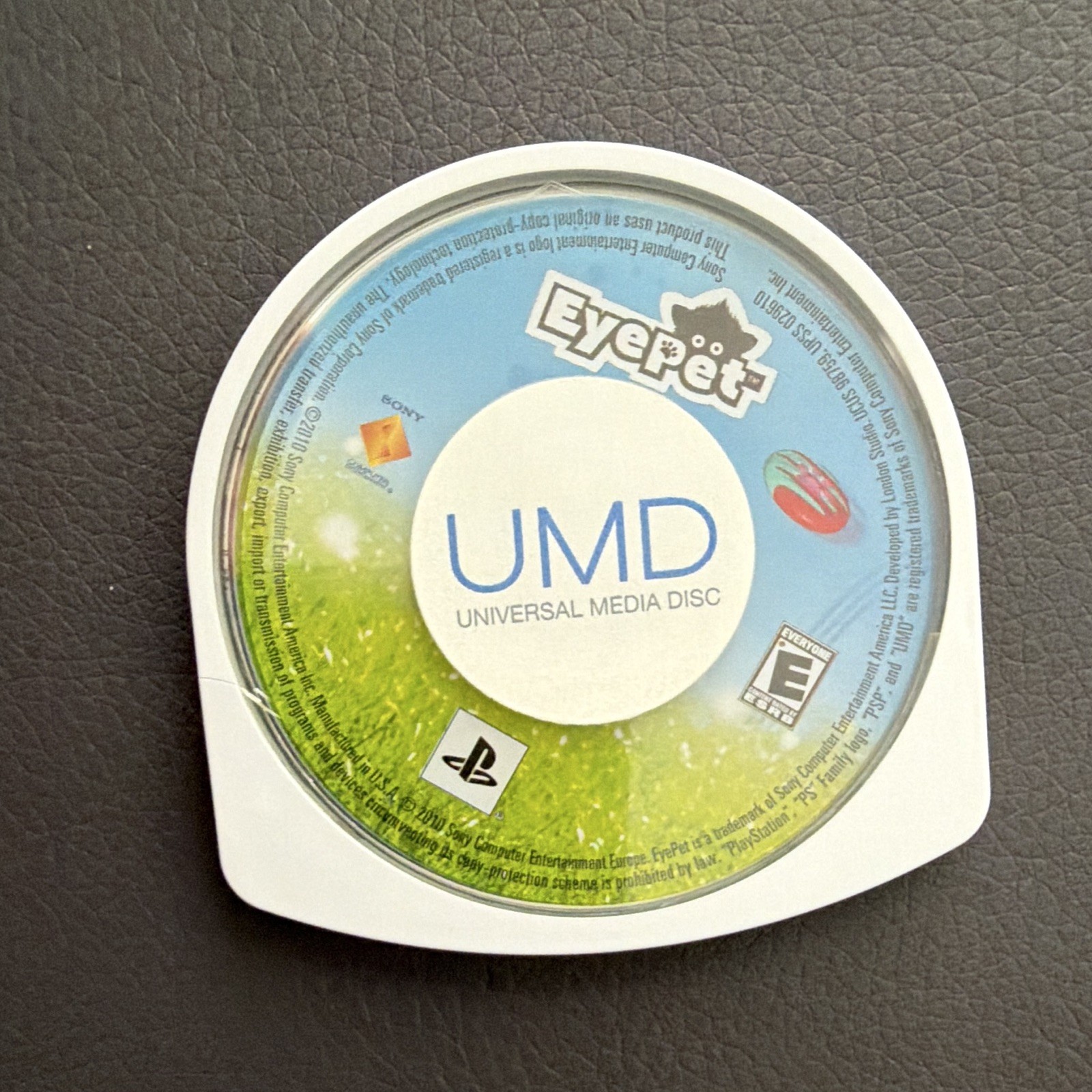 Sony Computer Entertainment EyePet Sony PSP Simulation Virtual Pet Game E 2009