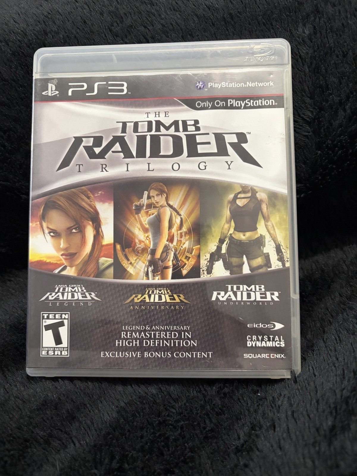 Square Enix The Tomb Raider Trilogy Sony PlayStation 3 PS3 NTSC-U/C T Manual CIB