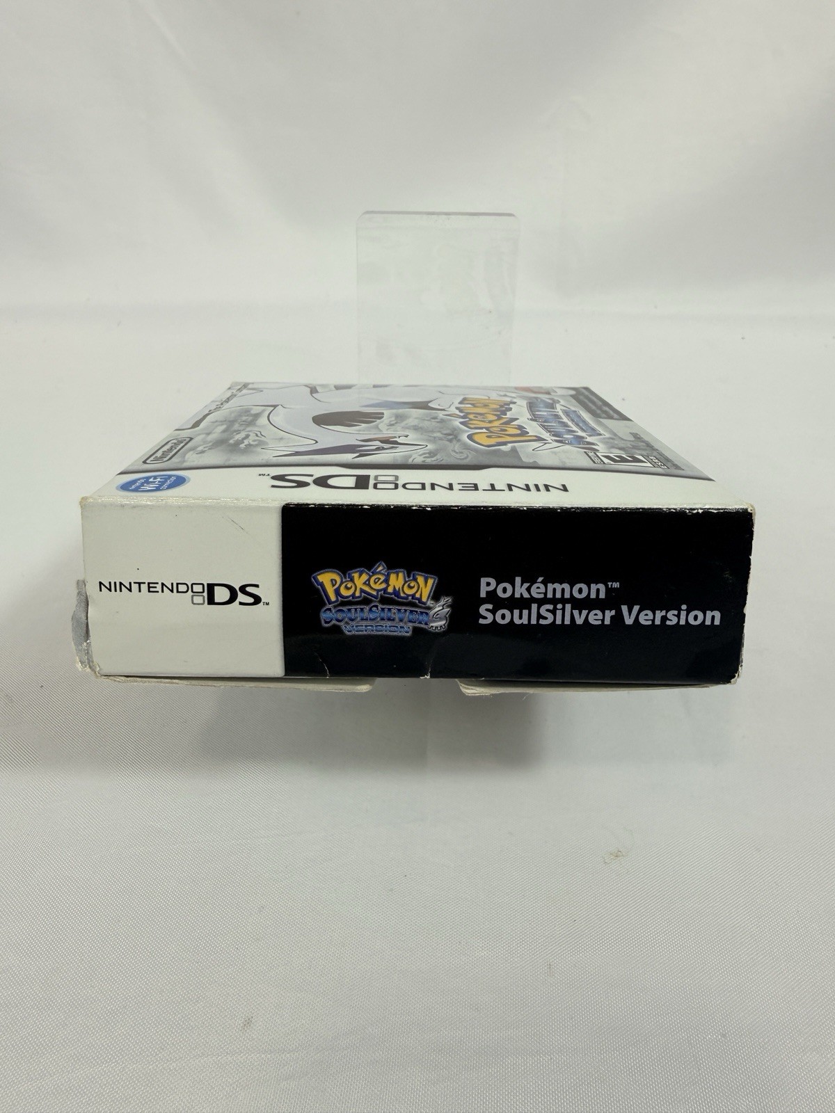 Pokemon SoulSilver Version DS Complete Big Box With Pokewalker Authentic Tested!