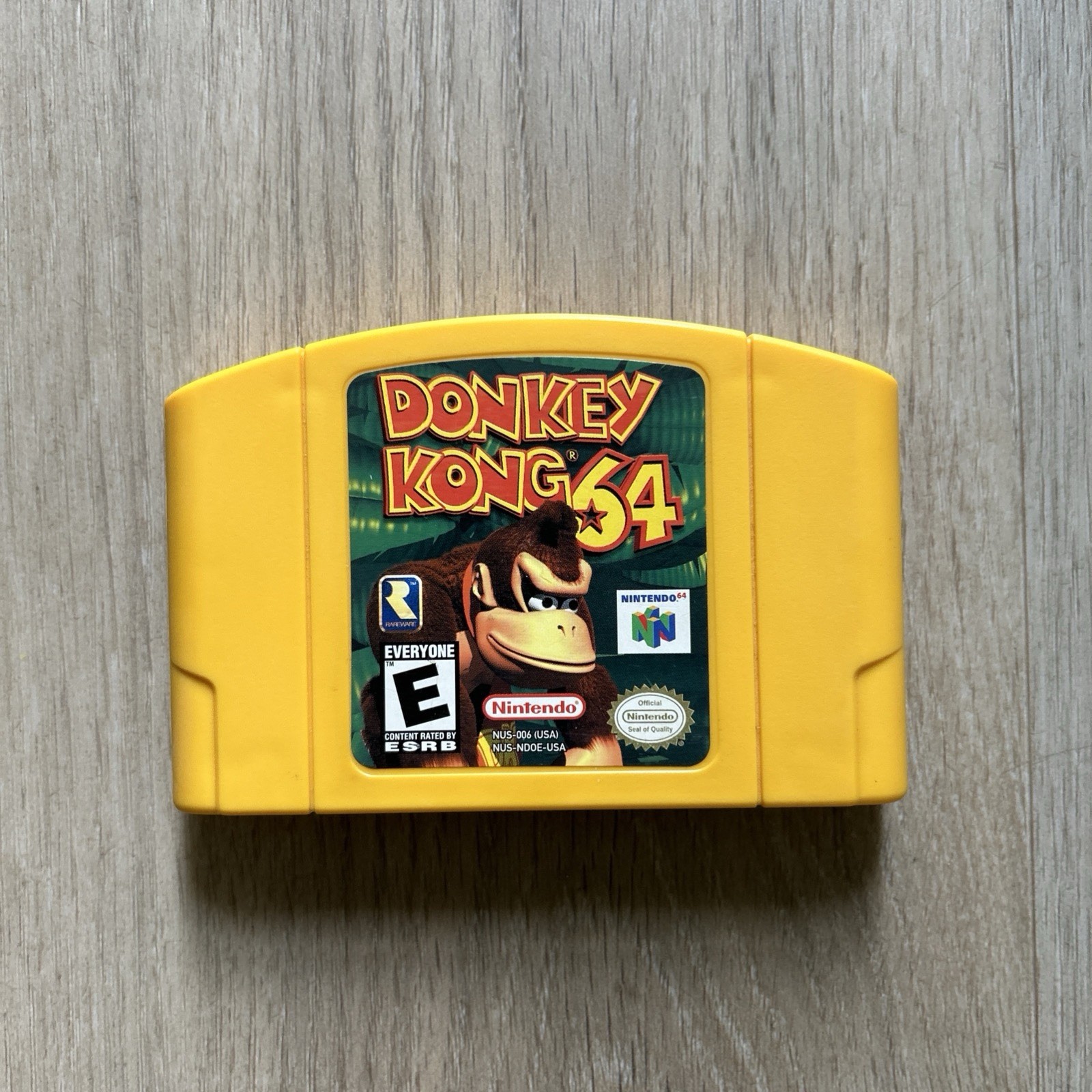 Donkey Kong 64 (Nintendo 64) Authentic/OEM Cartridge Only – Tested!