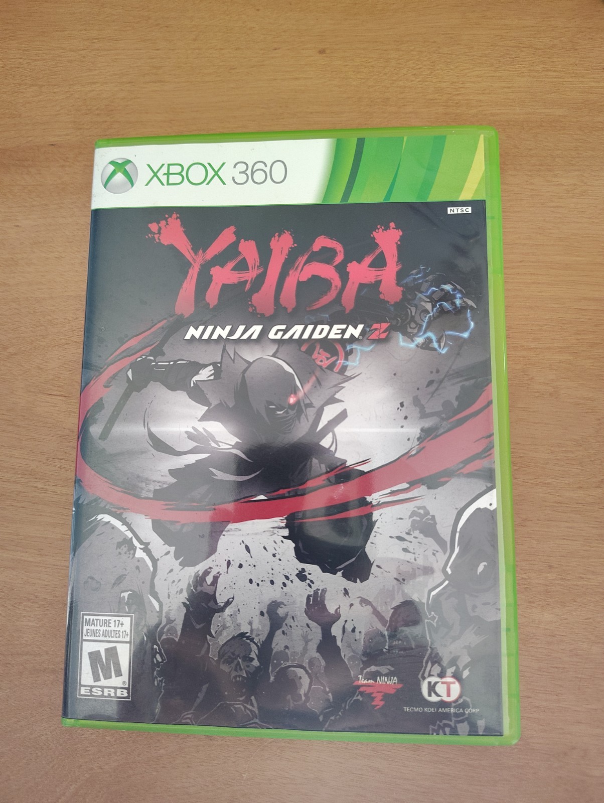 Yaiba: Ninja Gaiden Z Complete in Box with Comic and Manual Xbox 360 Soundtrack
