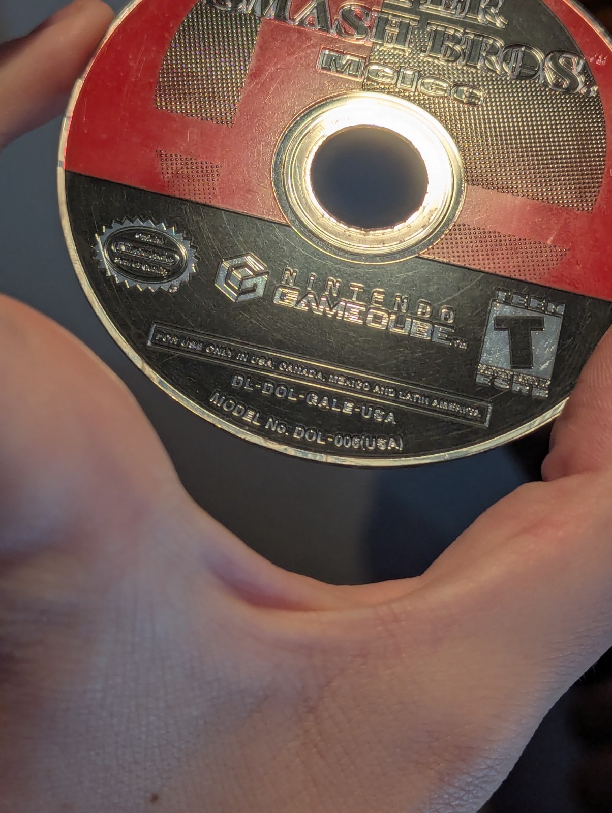 Resurfaced – Super Smash Bros Melee Nintendo GameCube – Disc Only Tested