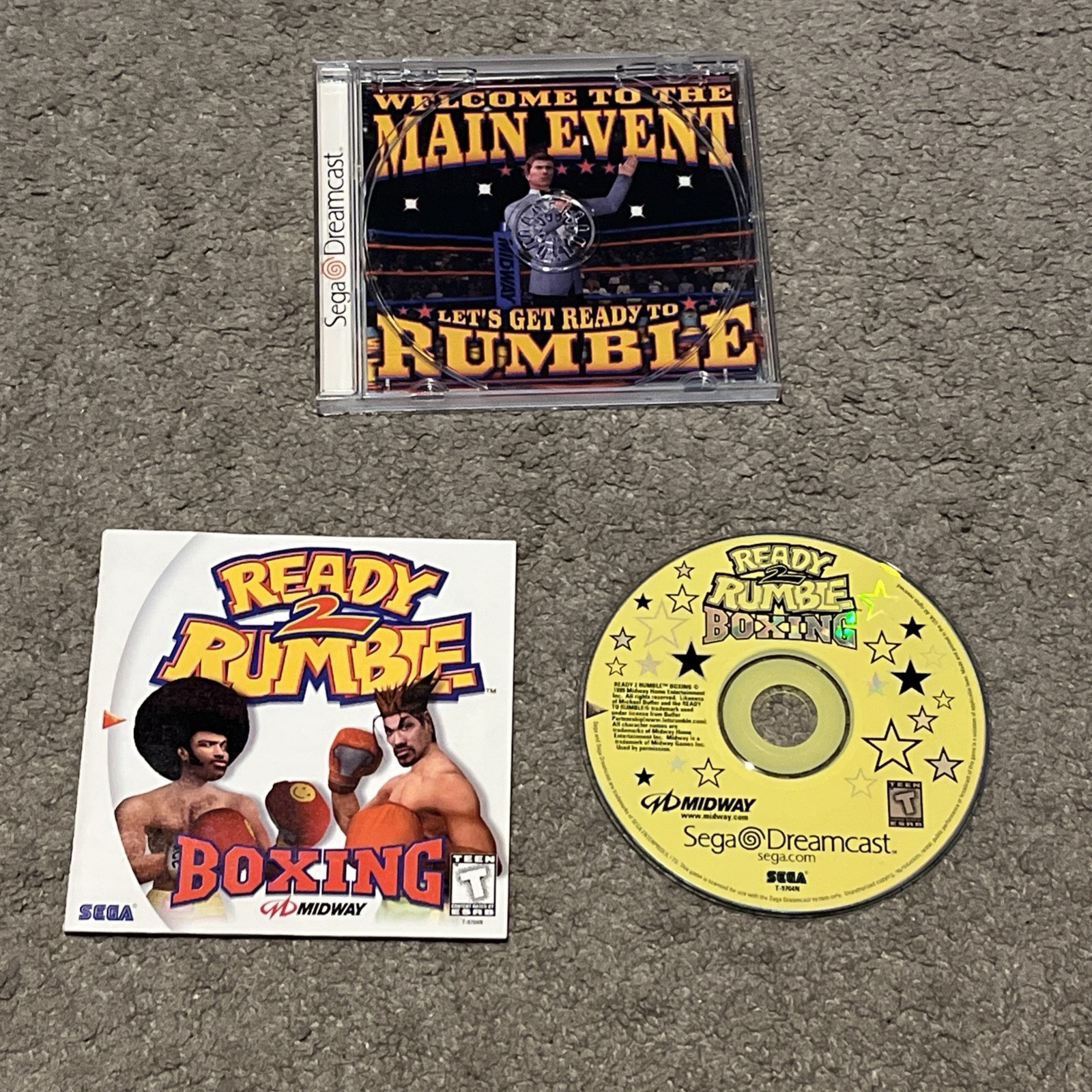 Ready 2 Rumble Boxing Sega Dreamcast CIB Complete w/ Manual