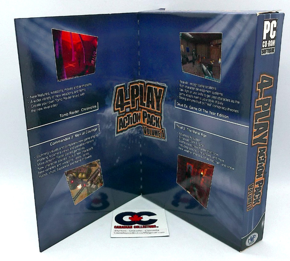 4-Play Action Pack Volume 1 ( PC, 2003 )