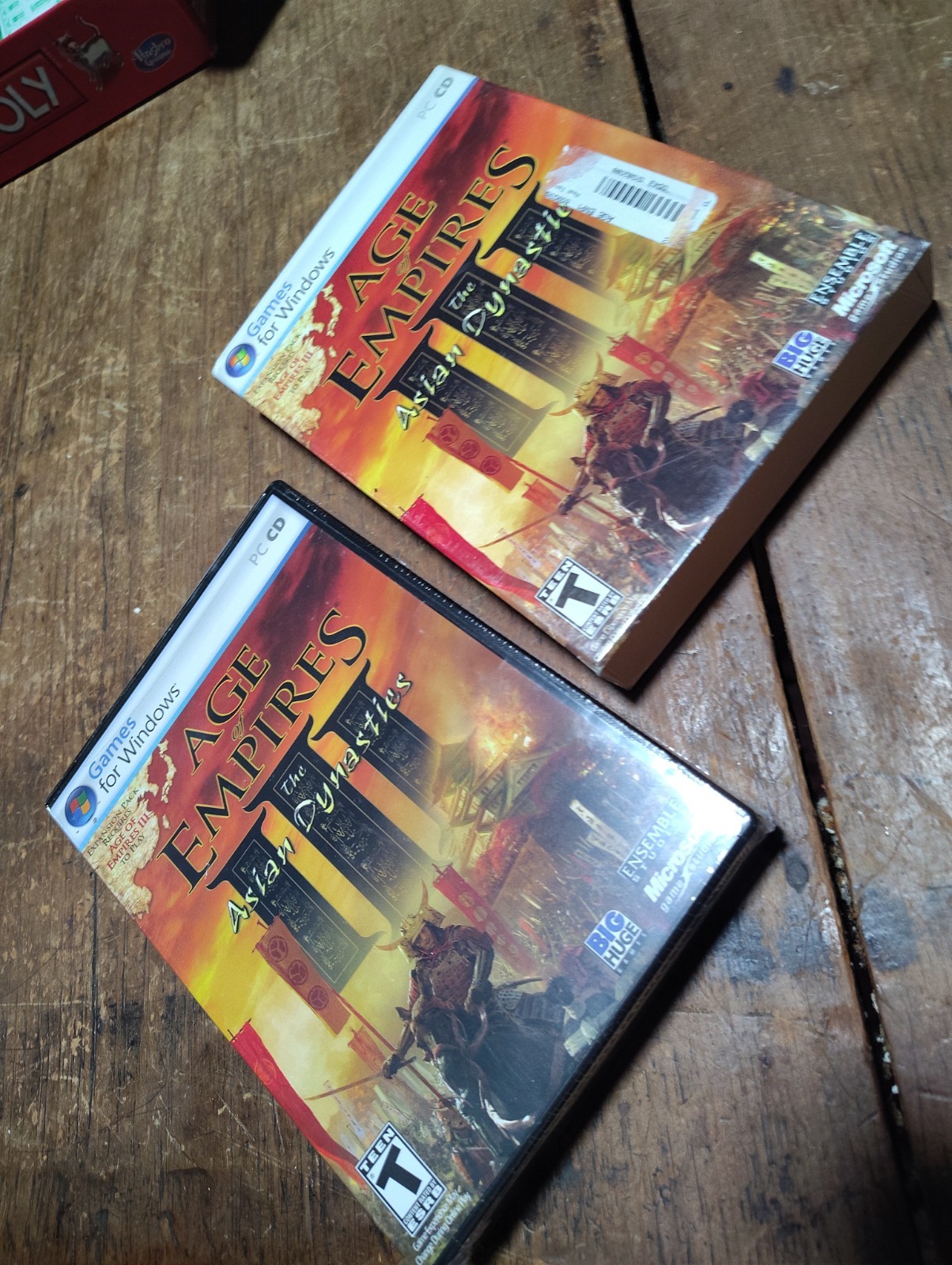 Age of Empires III 3 Asian Dynasties for PC New and Sealed with Slipcover