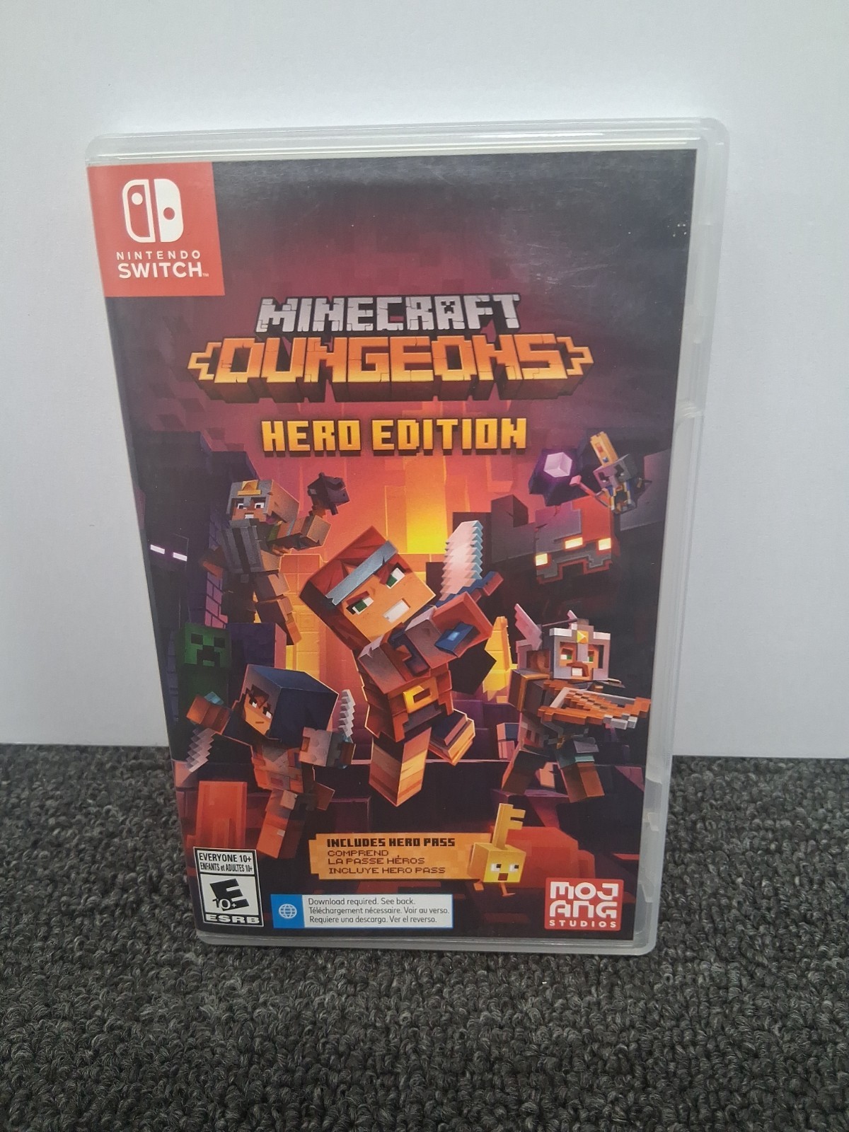 Mojang Studios Minecraft Dungeons Hero Edition Switch Online E10+ (Tested)