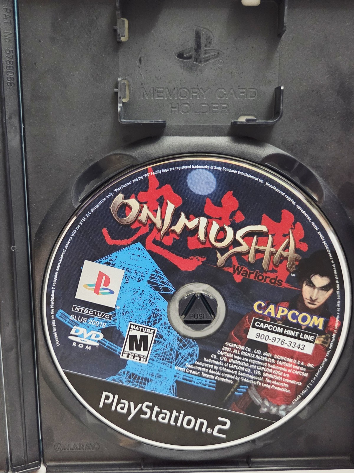 Onimusha Warlords PS2 Complete CIB Tested Black Label Sony PlayStation 2 Capcom
