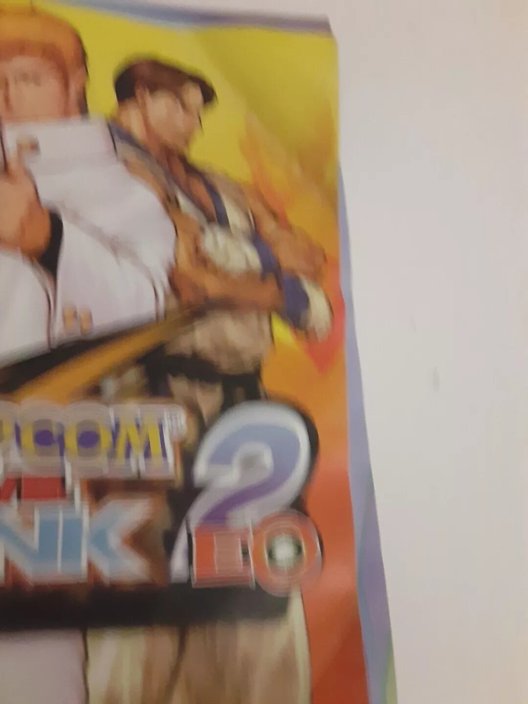Capcom vs SNK 2 EO Nintendo Gamecube Case & Manual Only