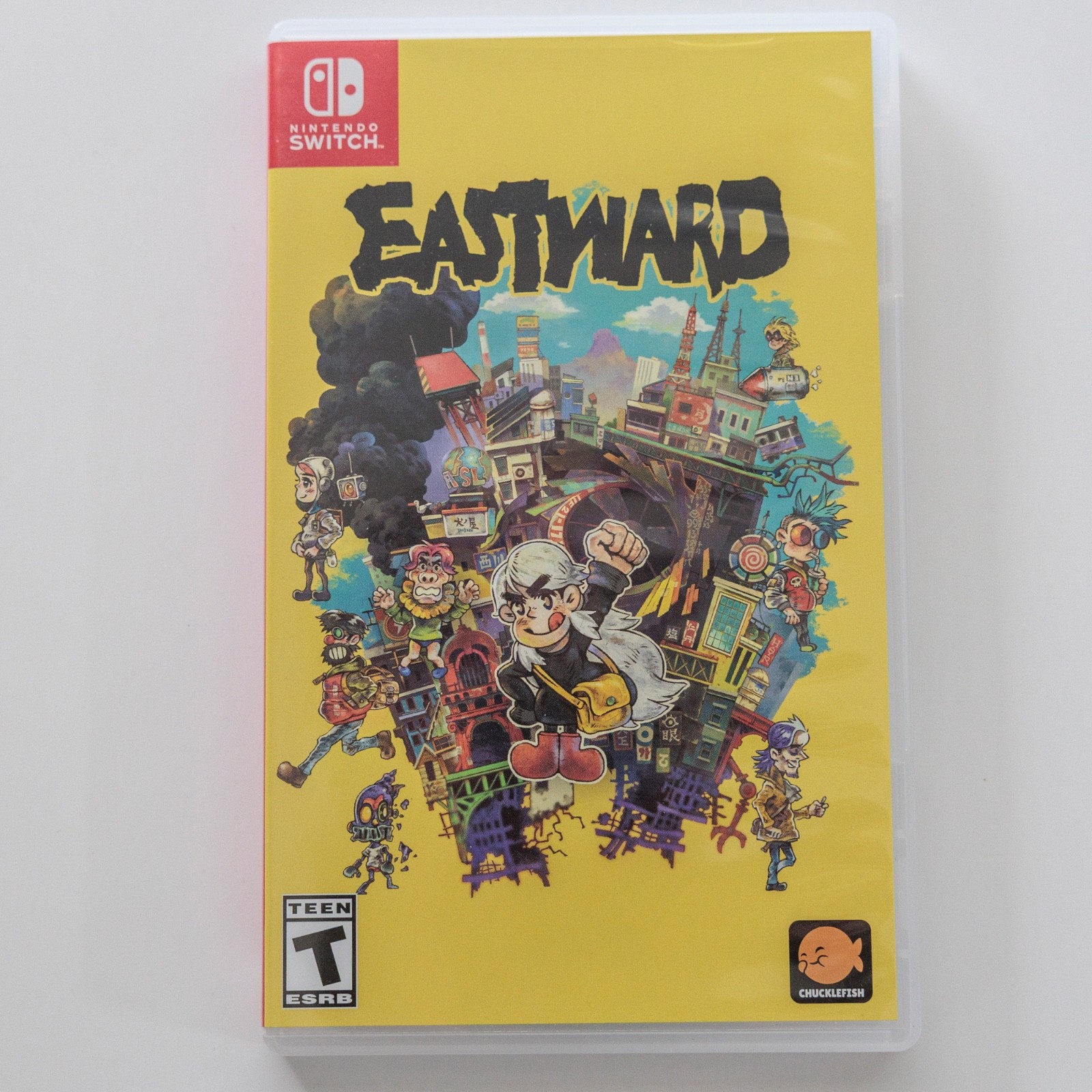 Eastward (Nintendo Switch) w/ Bonus Stickers TESTED Authentic WORKS