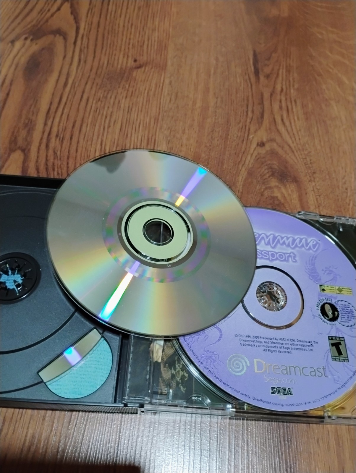 Shenmue Sega Dreamcast Complete CIB Passport Manual 2000